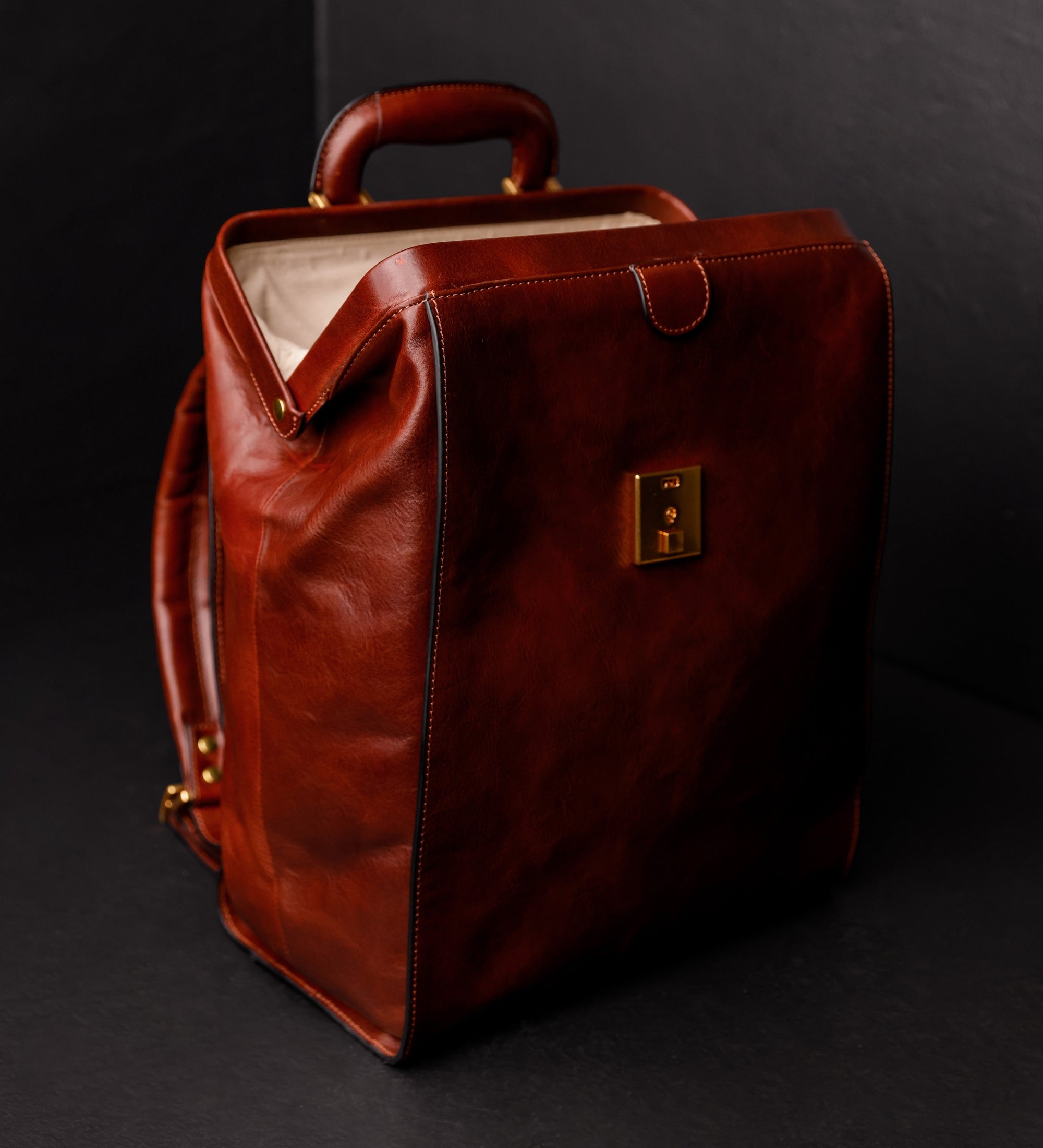 Zaino in pelle - A Brief Story of Time