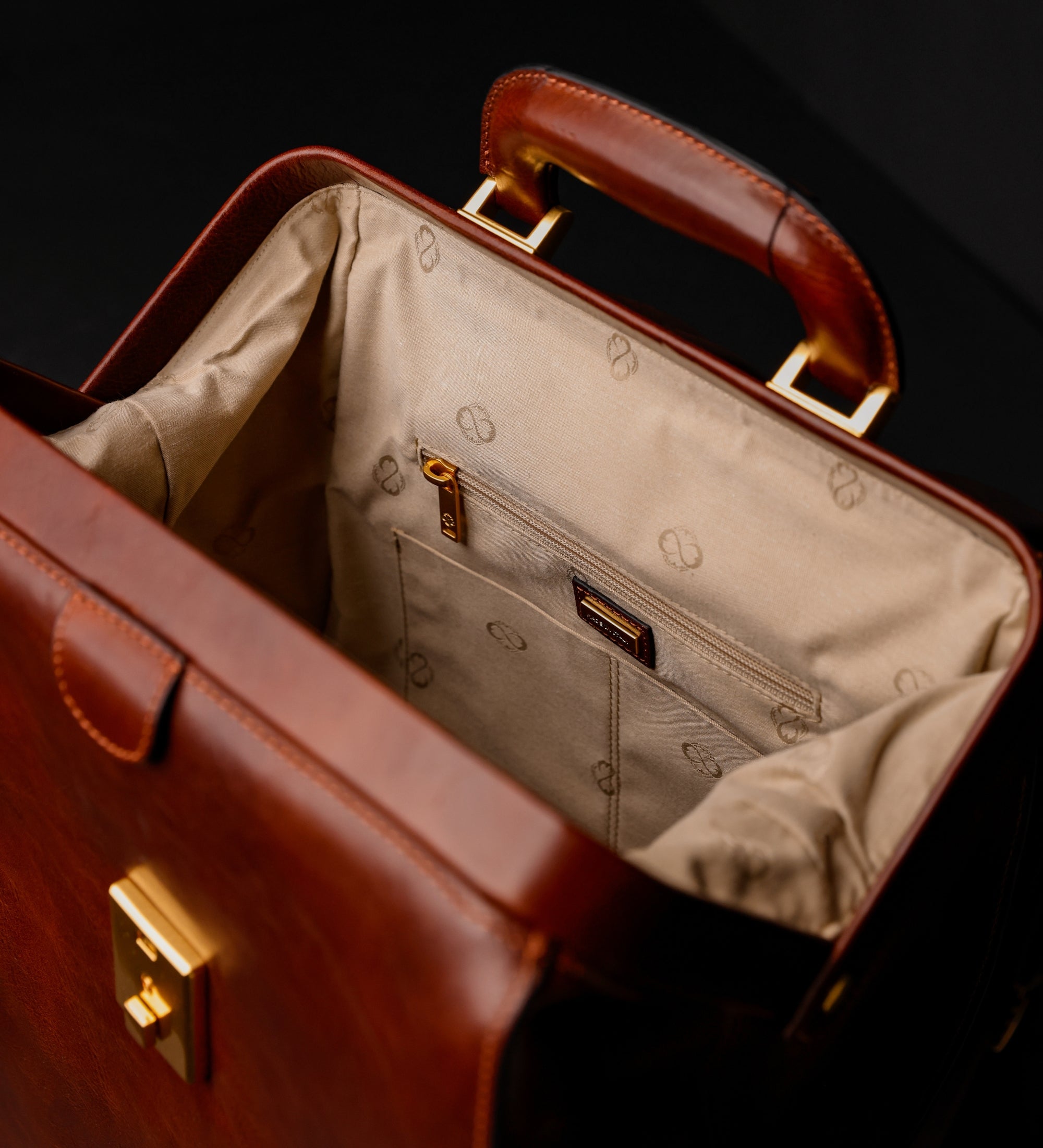 Zaino in pelle - A Brief Story of Time