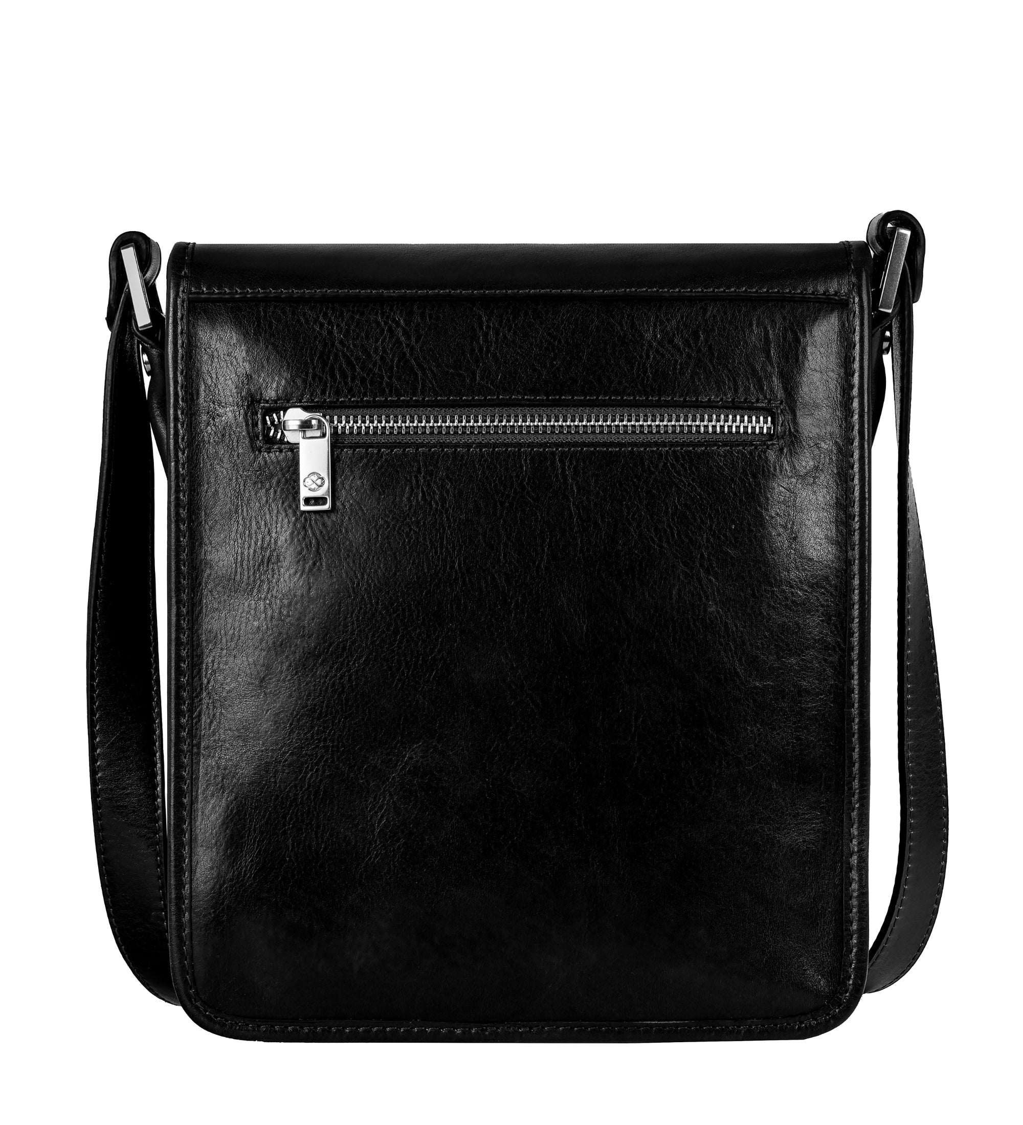 Borsa messenger piccola in pelle - On The Road