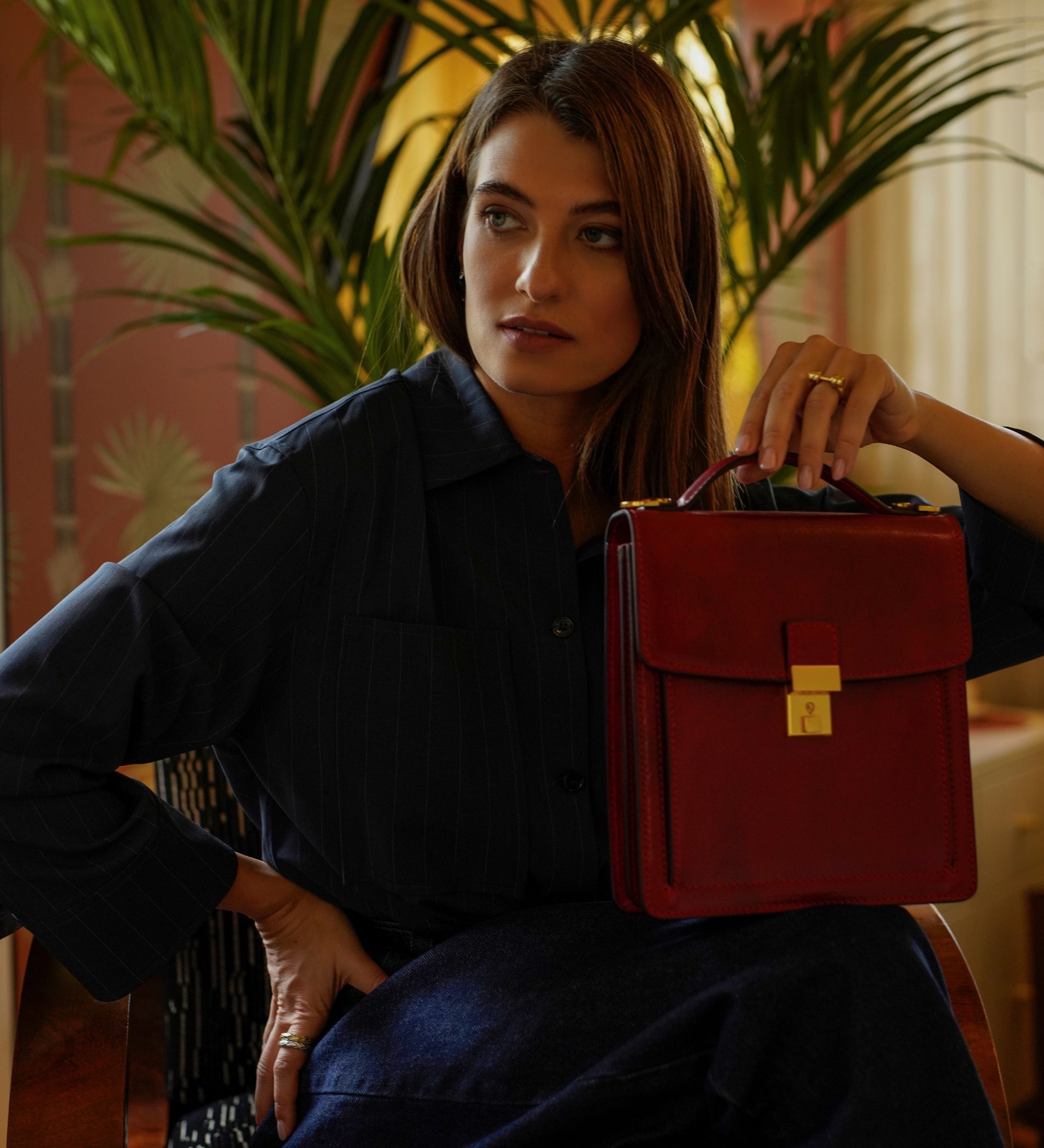 Cartella piccola in pelle donna - Walden