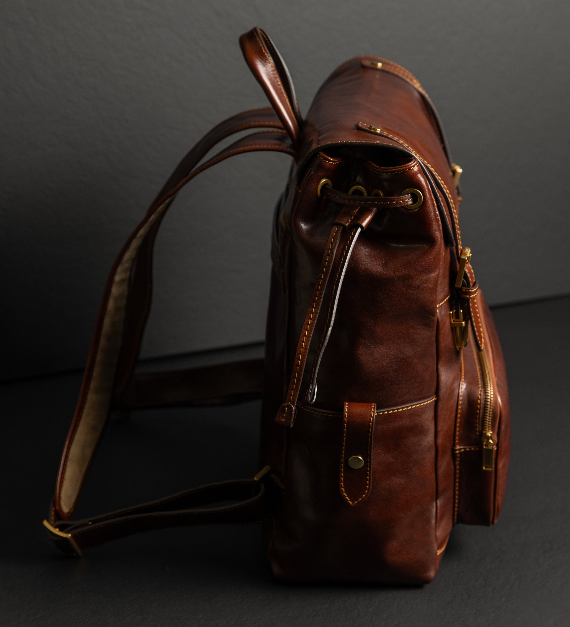 Zaino in pelle - The Good Earth