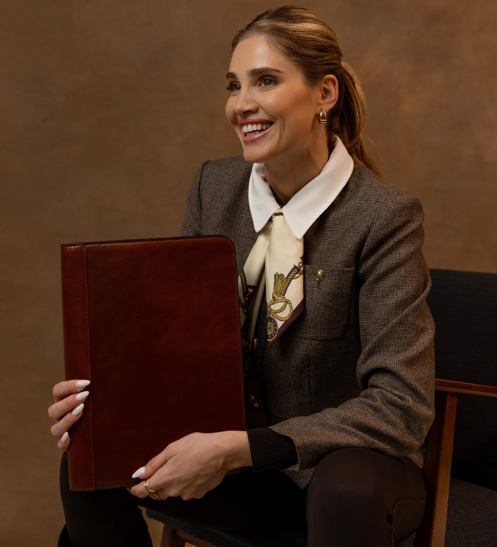 Portadocumenti organizer A4 in pelle donna - Candide