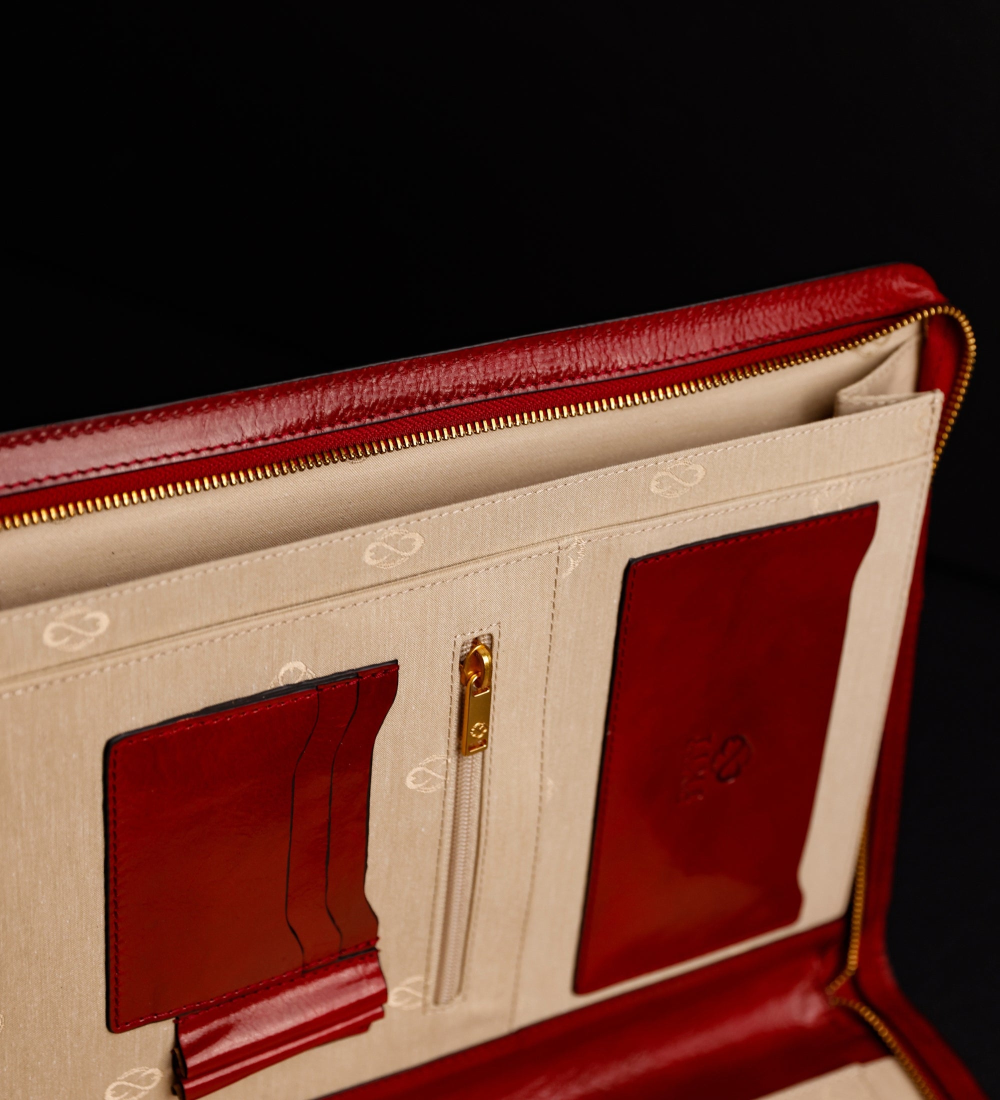 Portadocumenti organizer A4 in pelle - Candide