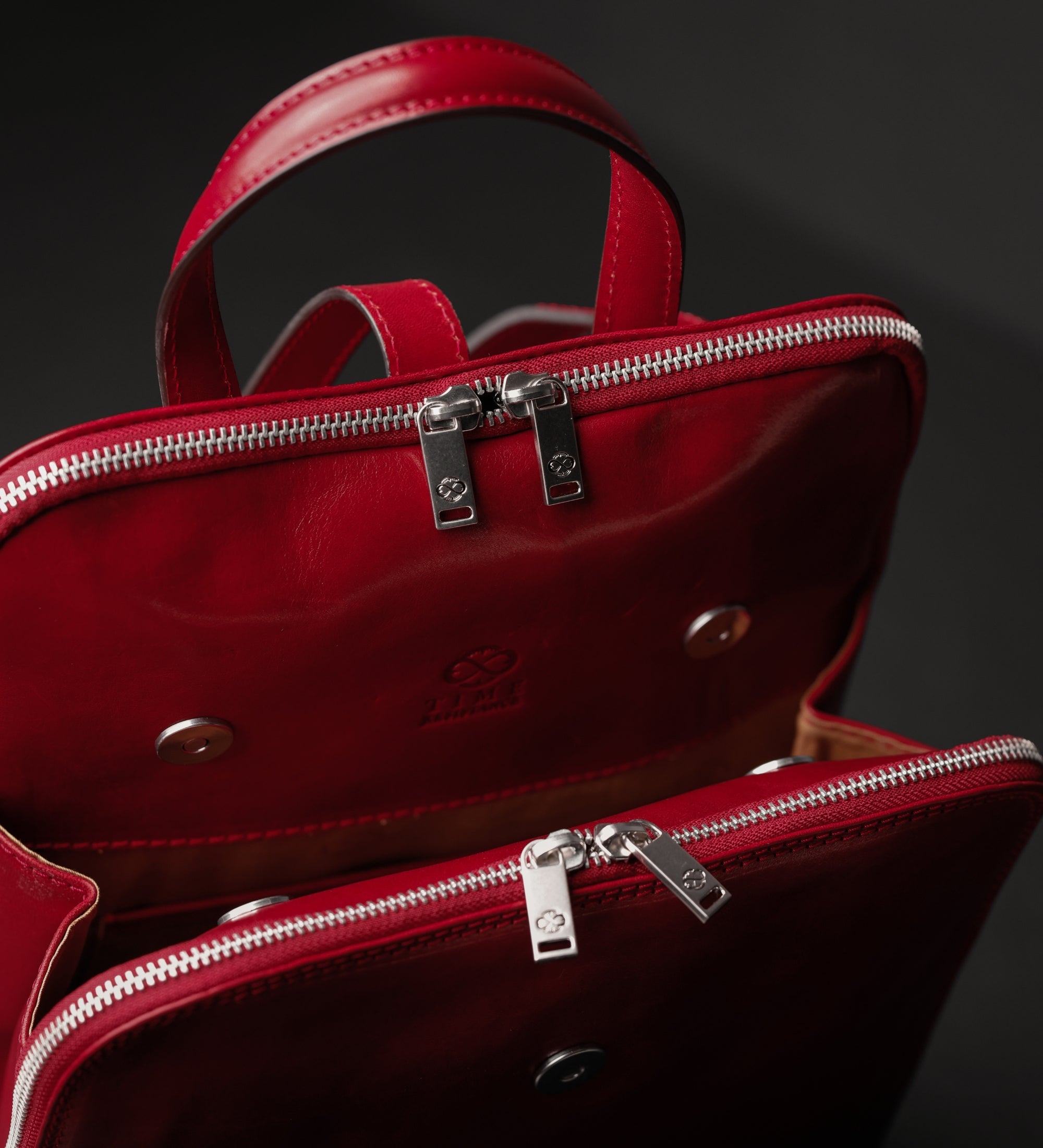 Zaino donna in pelle convertibile in borsa a spalla - Clarissa