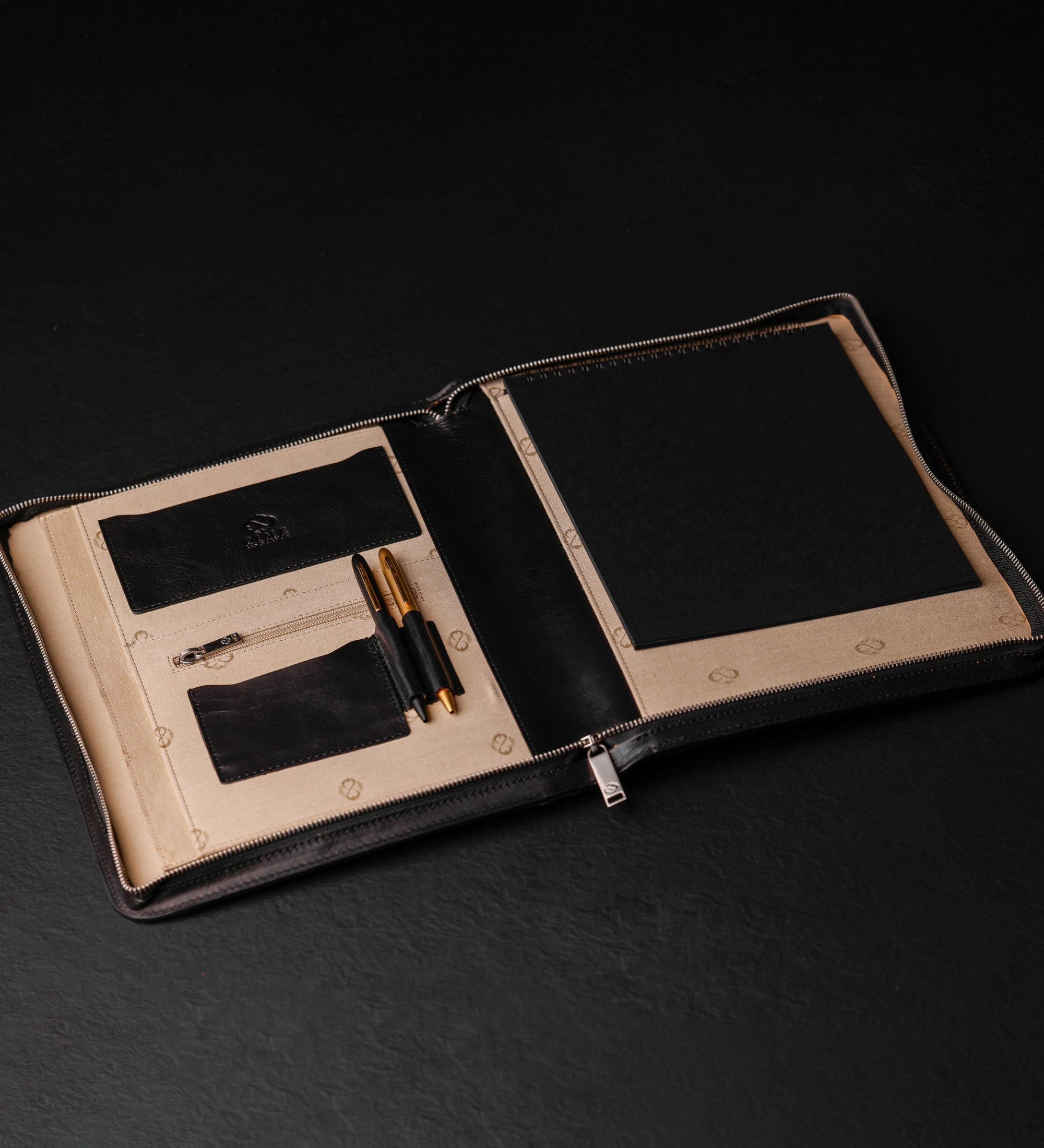 Portadocumenti organizer A4 in pelle - Candide