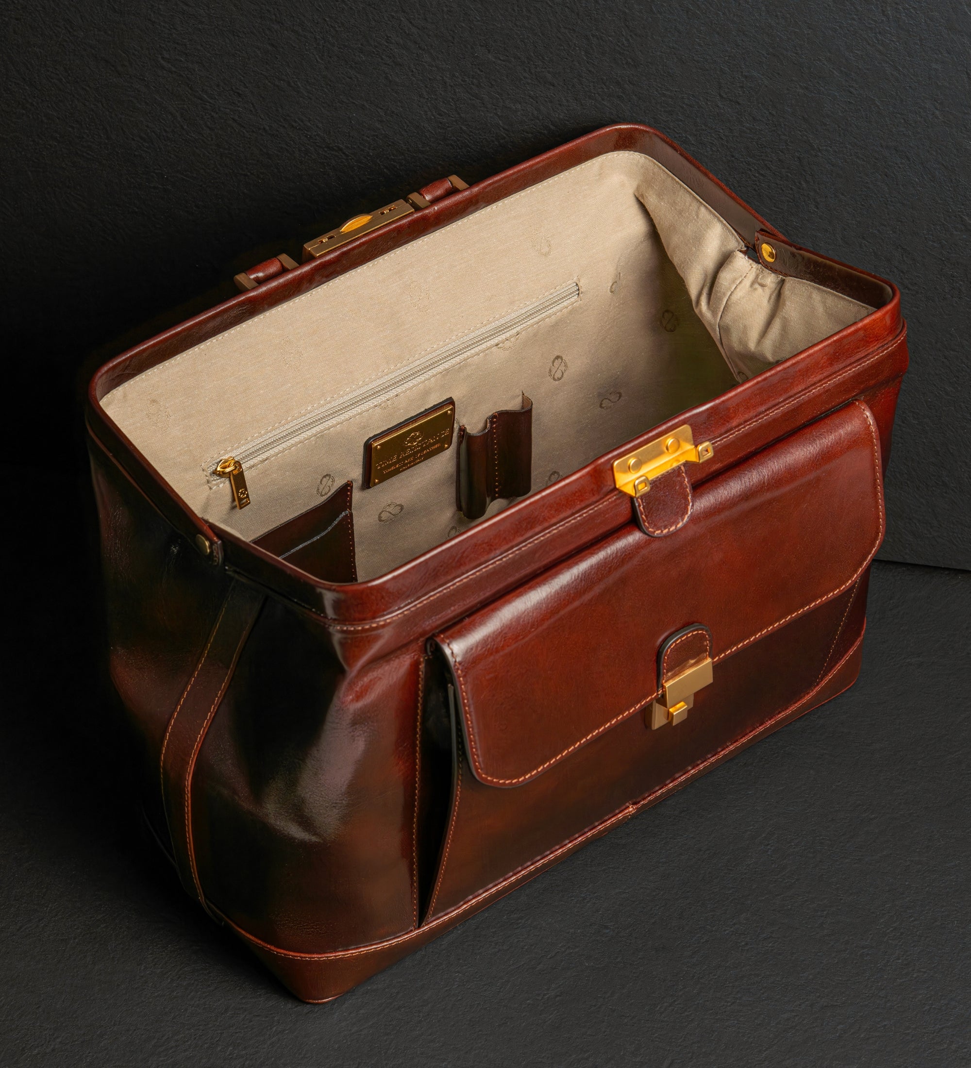 Borsa da medico grande in pelle Italiana donna - Hamlet
