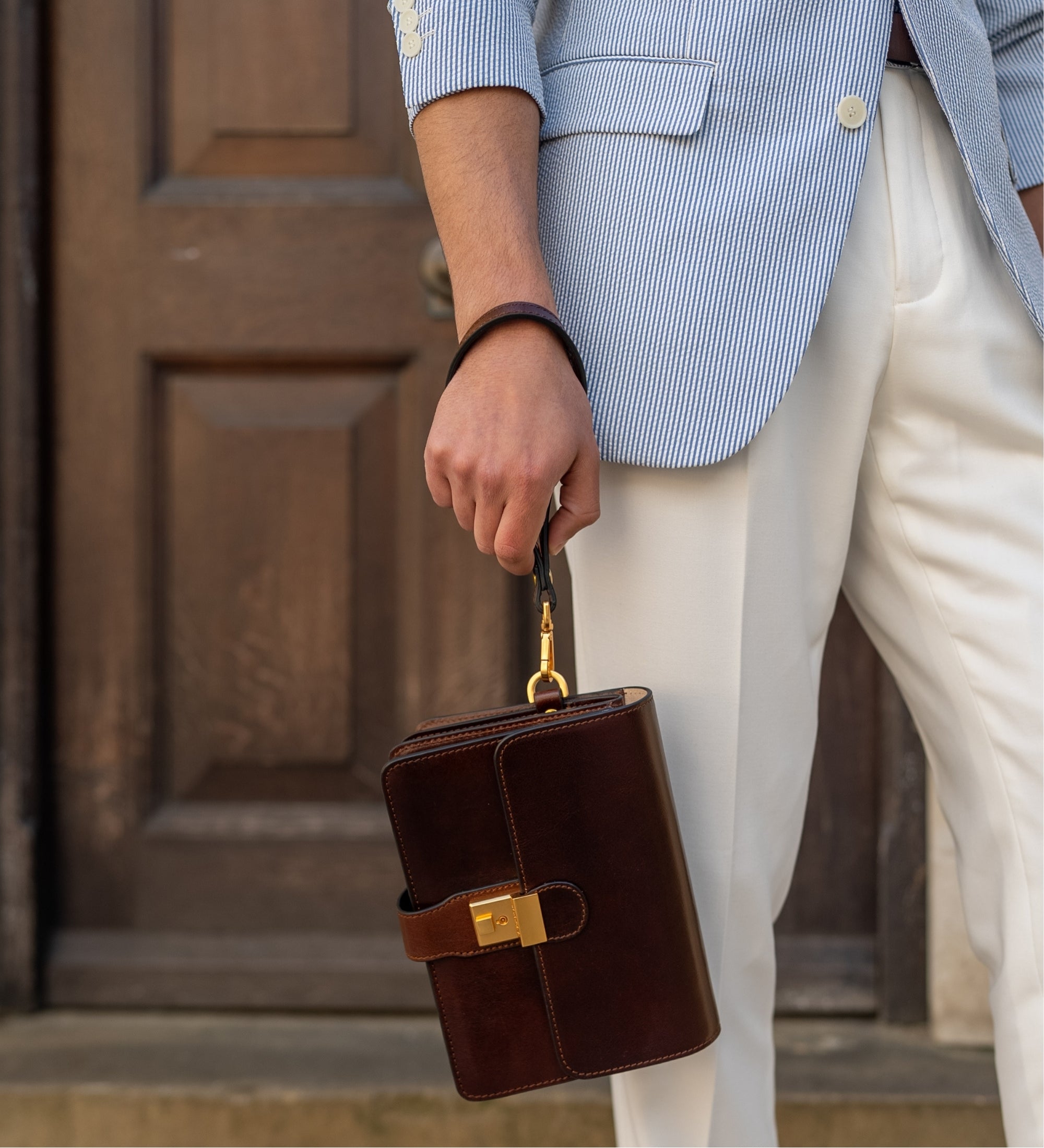 Pochette in pelle - The Maltese Falcon