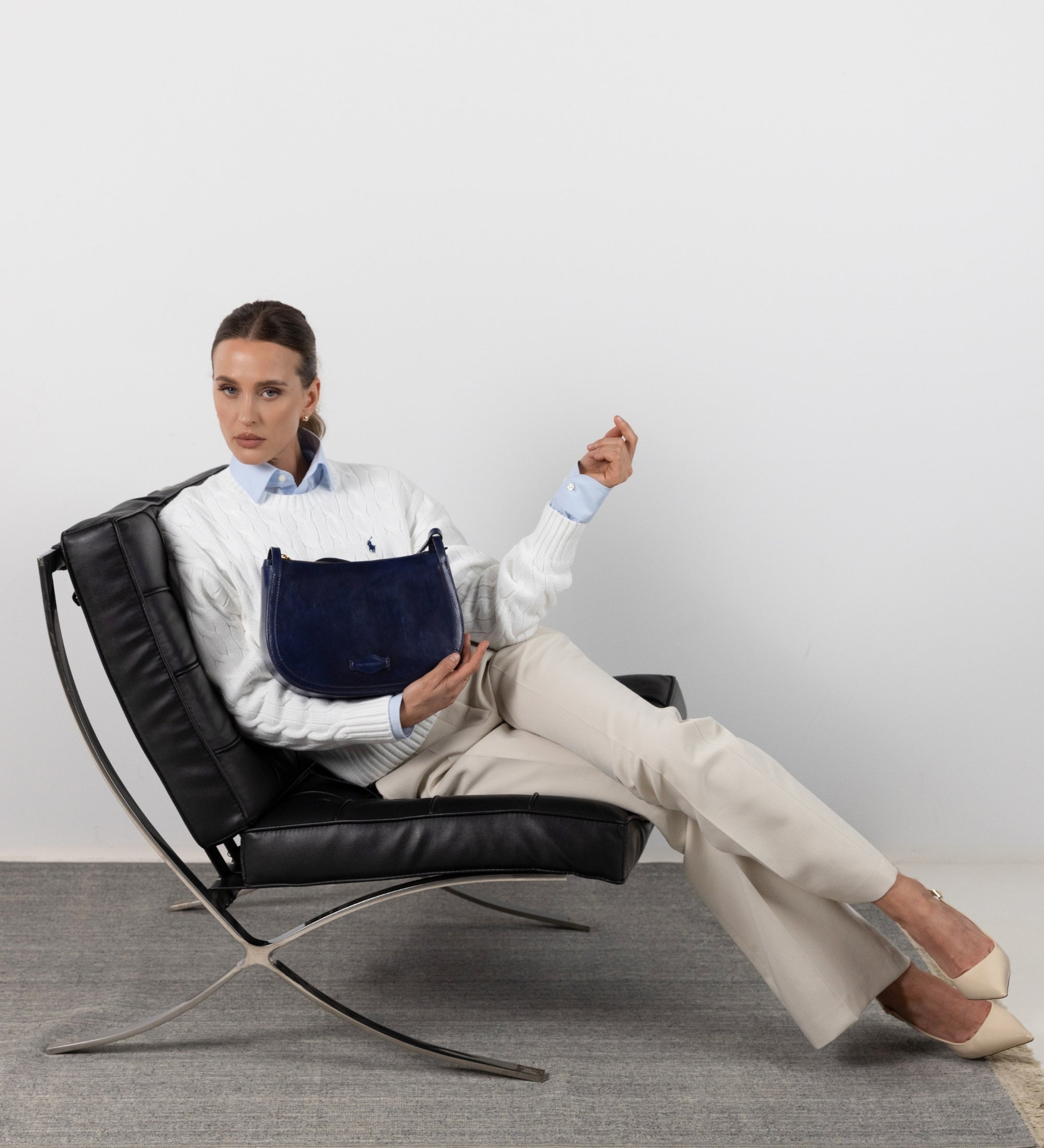 Borsa hobo in pelle donna - La Noia