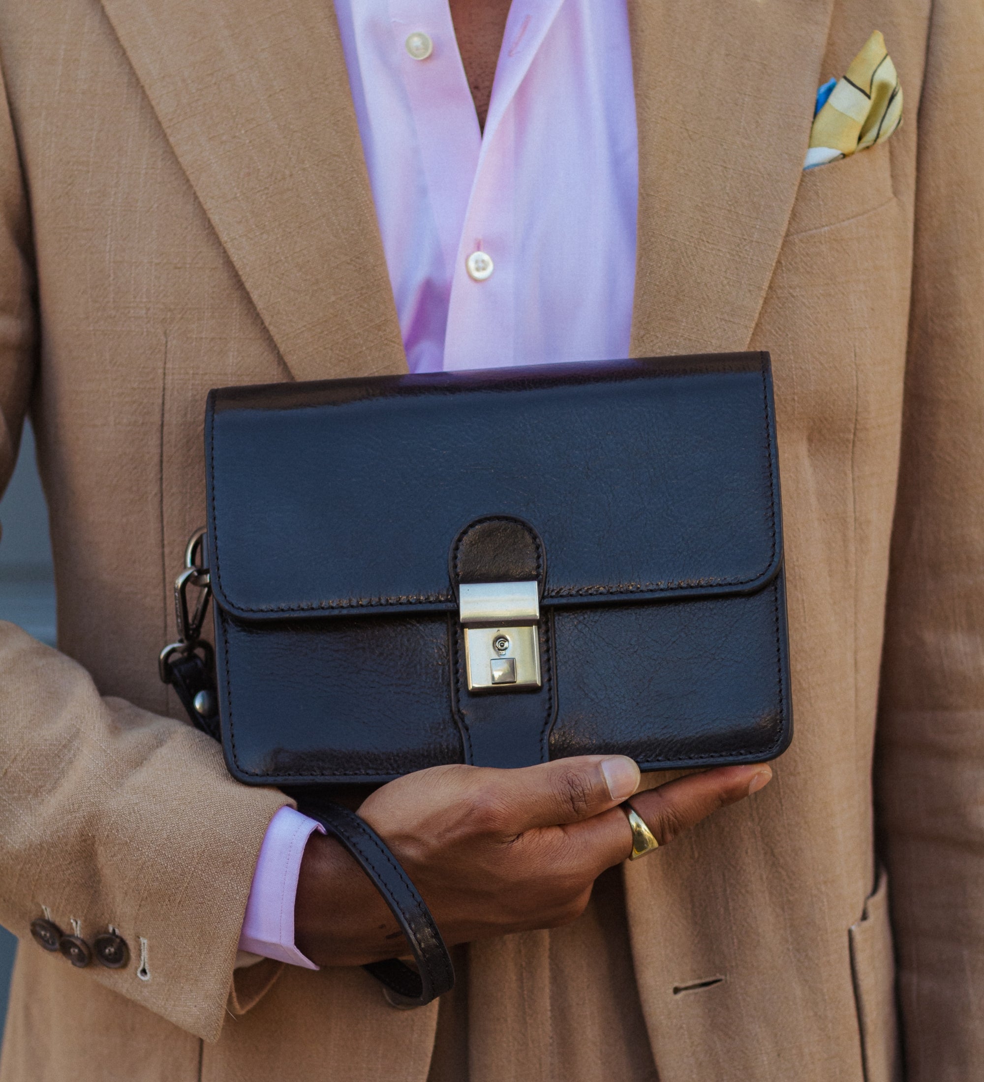 Pochette in pelle - The Maltese Falcon