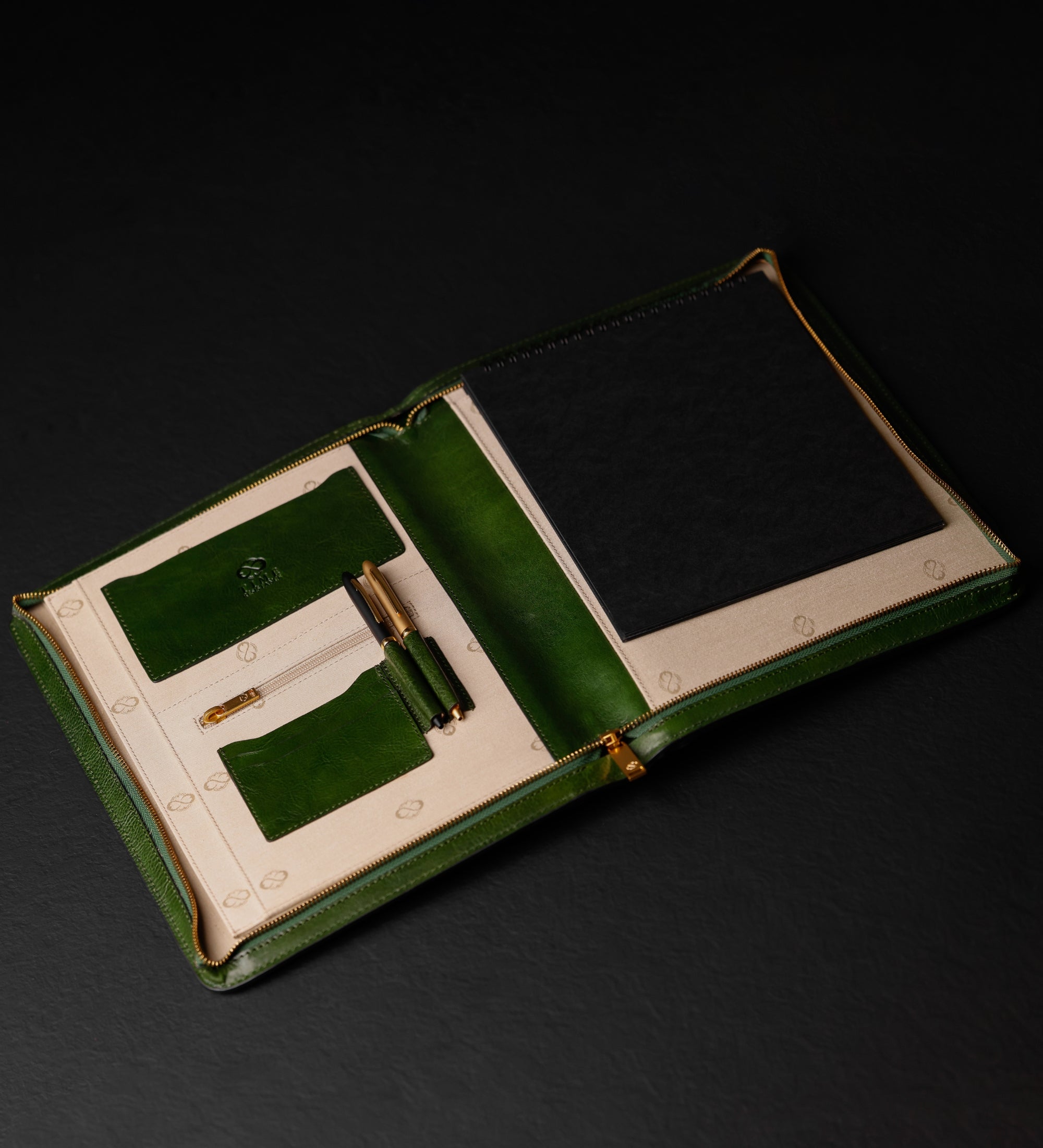 Portadocumenti organizer A4 in pelle - Candide