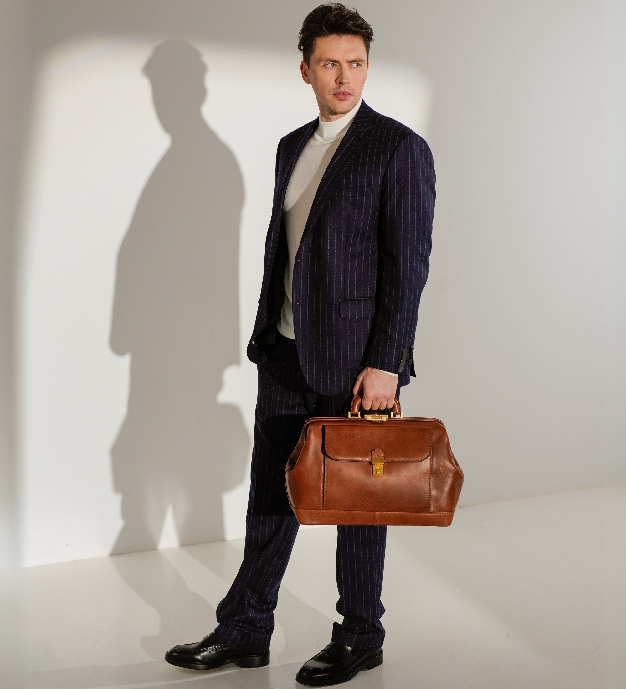 Borsa da medico grande in pelle Italiana - Hamlet