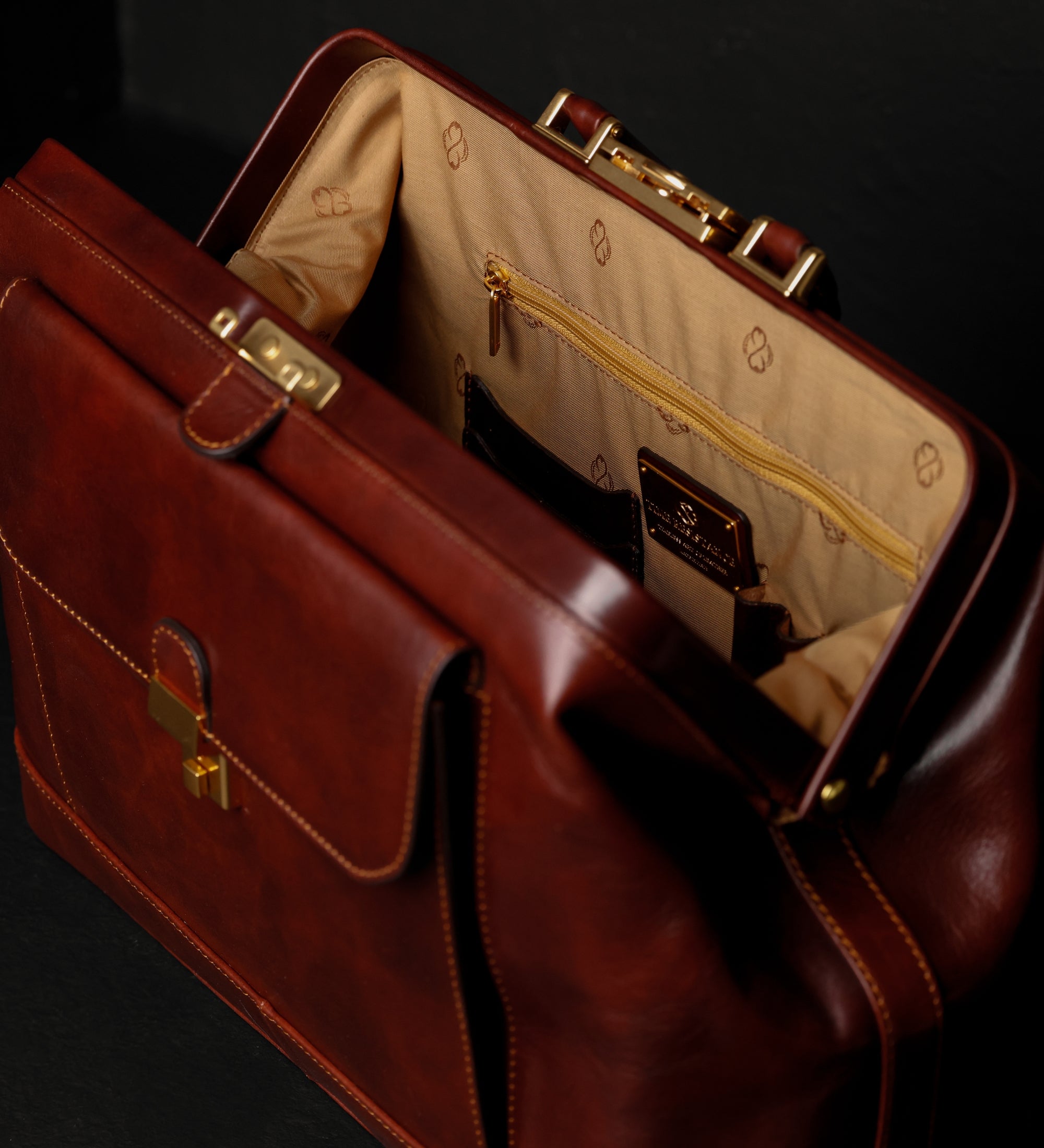 Borsa da medico grande in pelle Italiana donna - Hamlet