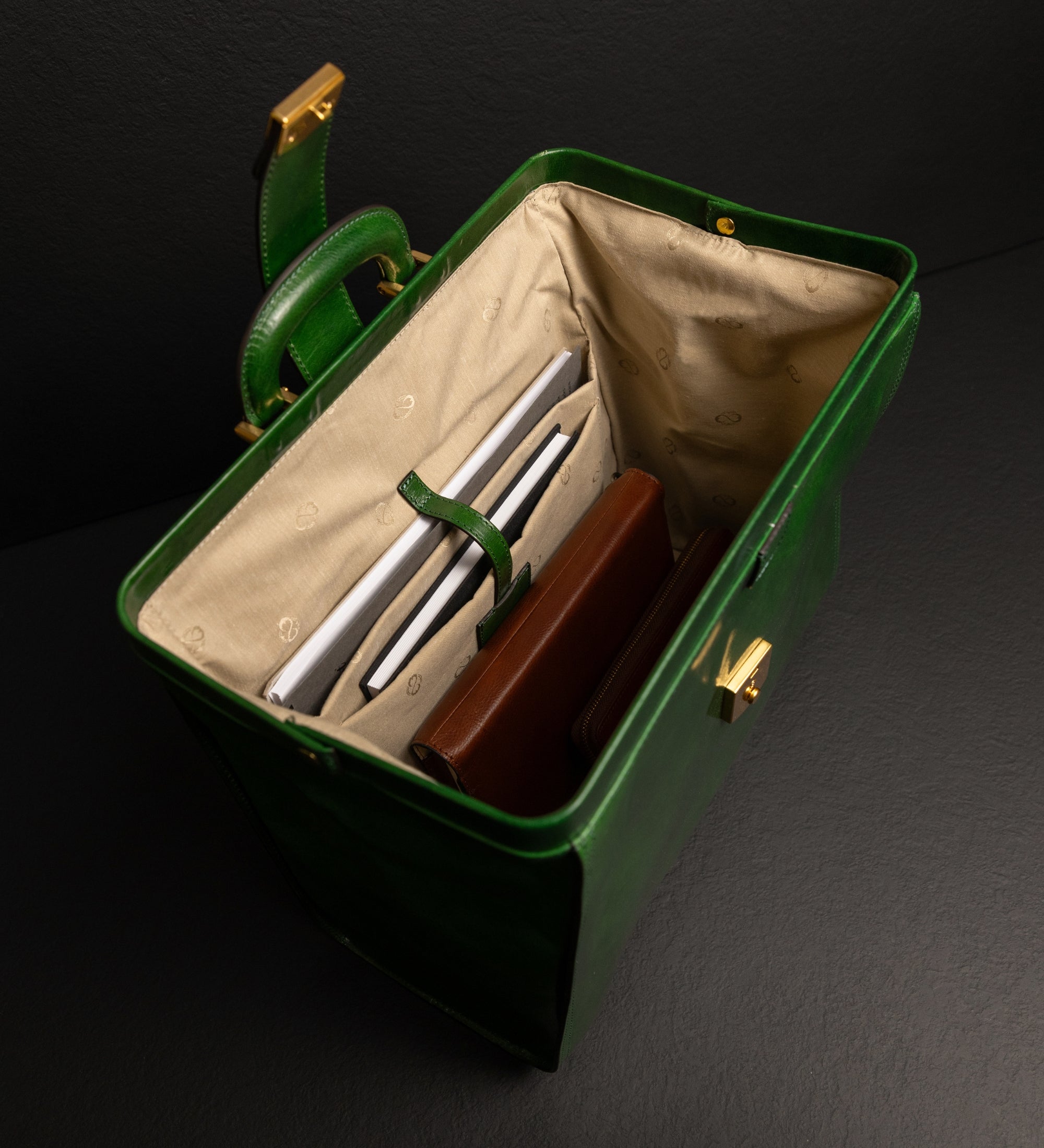 Borsa da medico grande in pelle - Mrs Dalloway