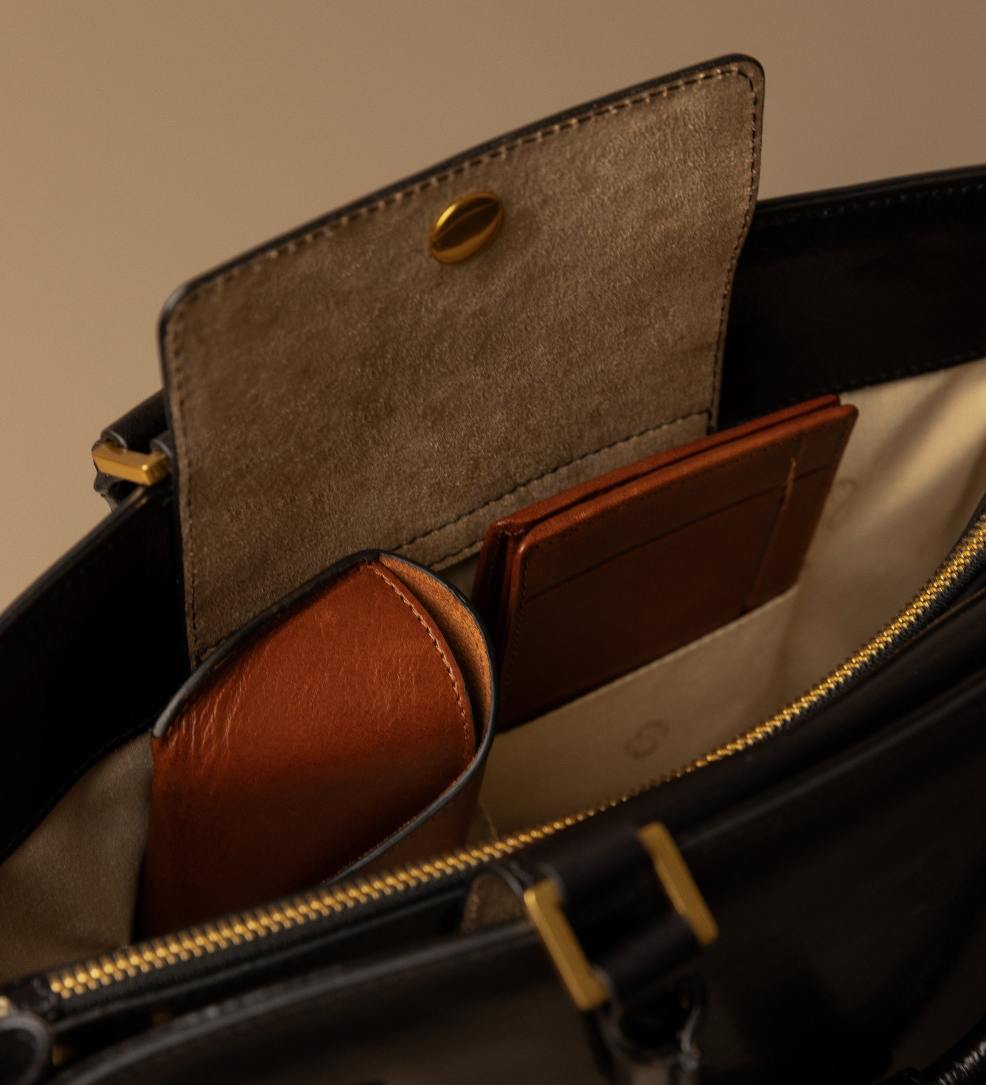 Borsa in pelle da donna a mano - Shirley