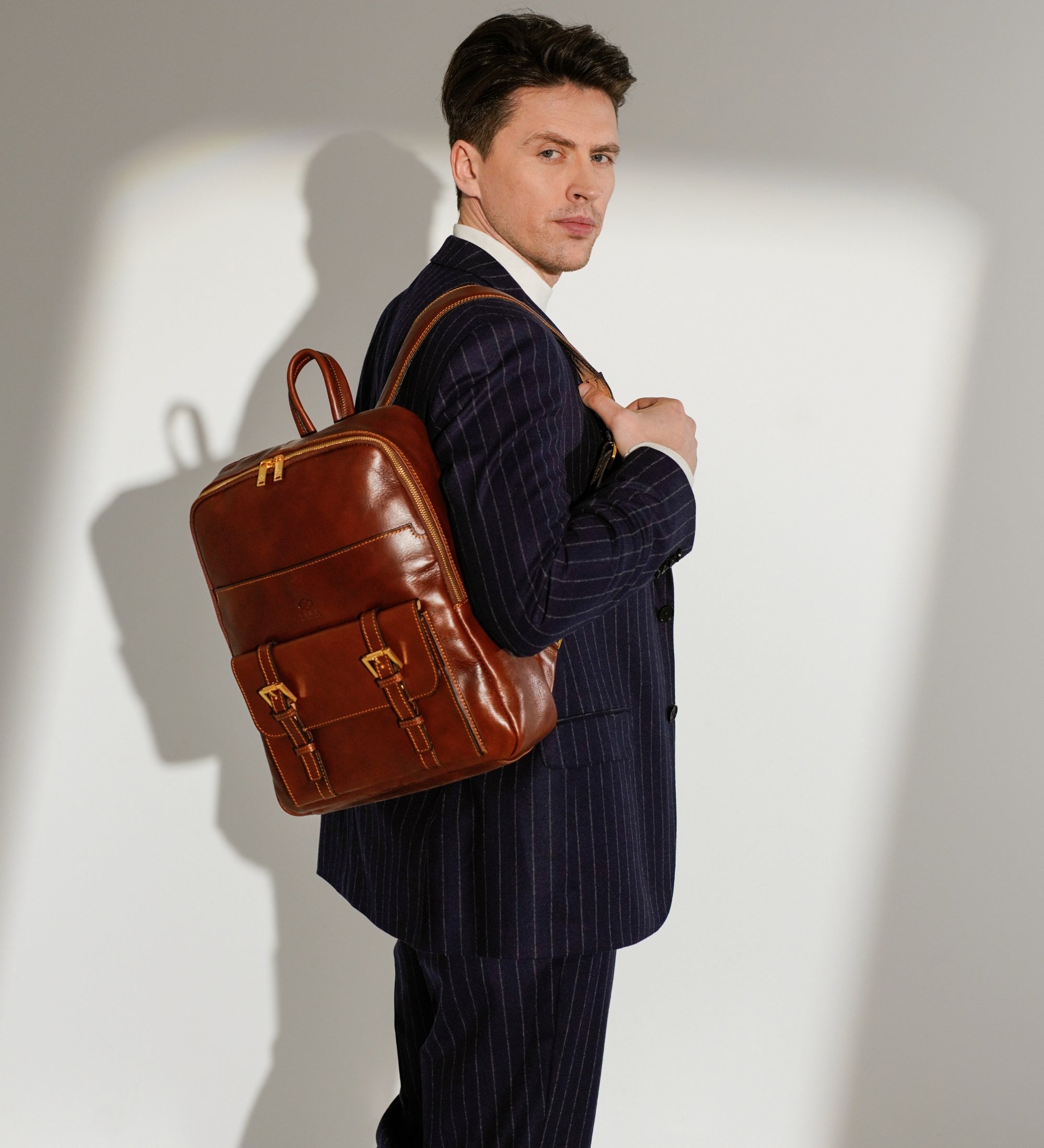 Zaino grande in pelle uomo - The Divine Comedy