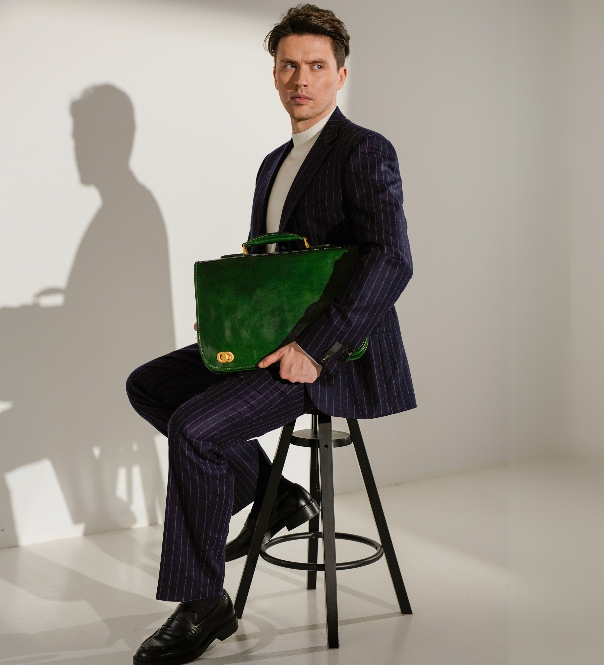 Cartella porta PC in pelle - Illusions