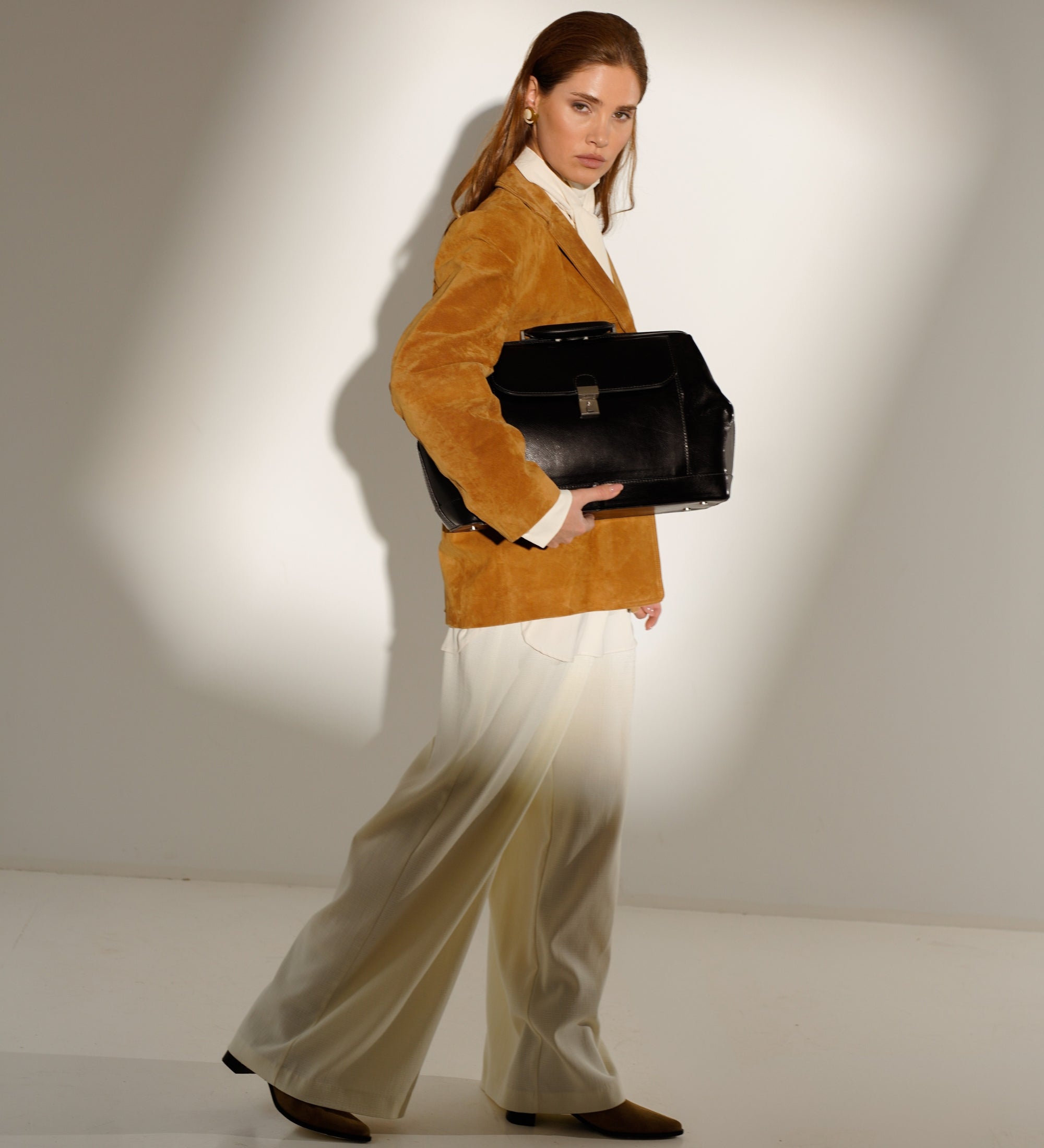 Borsa da medico grande in pelle Italiana donna - Hamlet