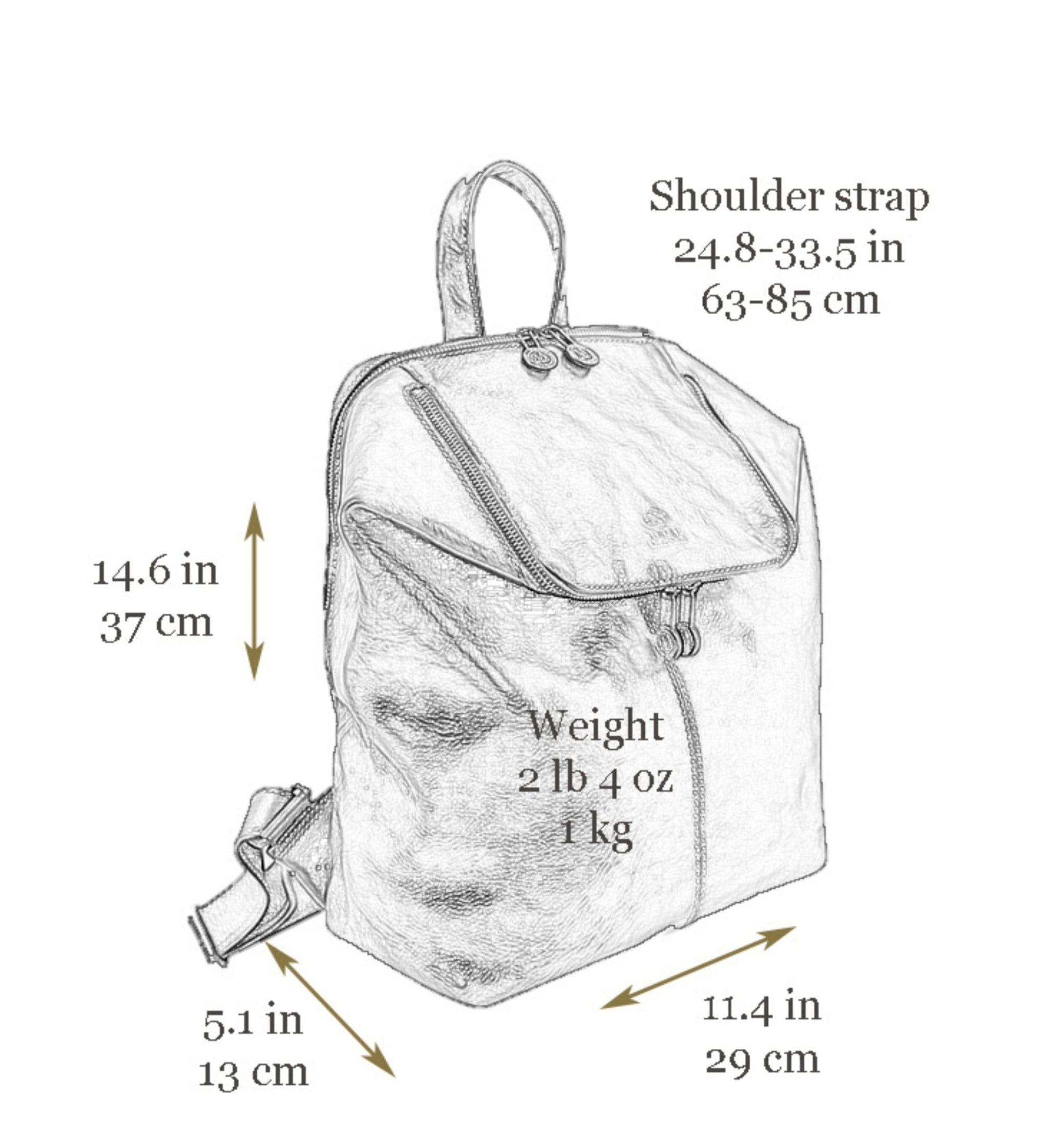 Zaino in pelle - A Bend in the River