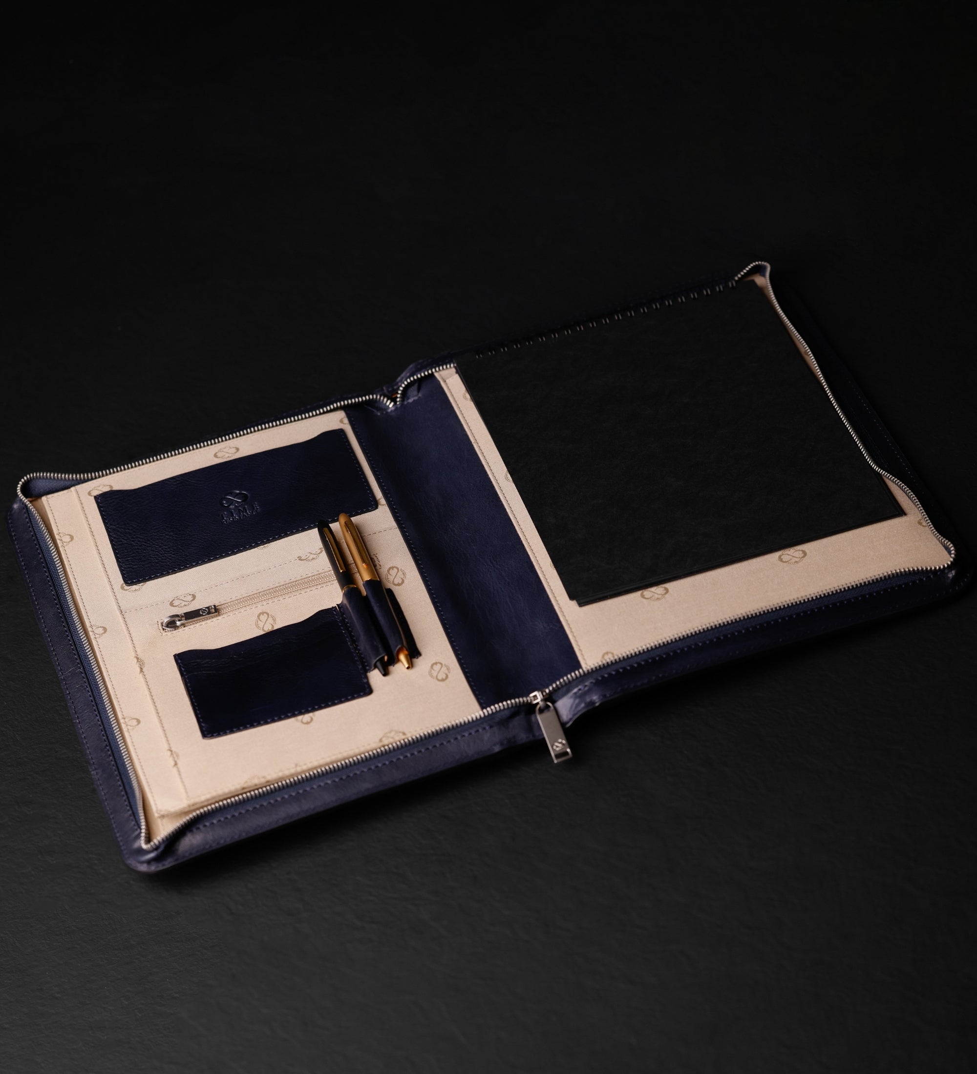 Portadocumenti organizer A4 in pelle - Candide