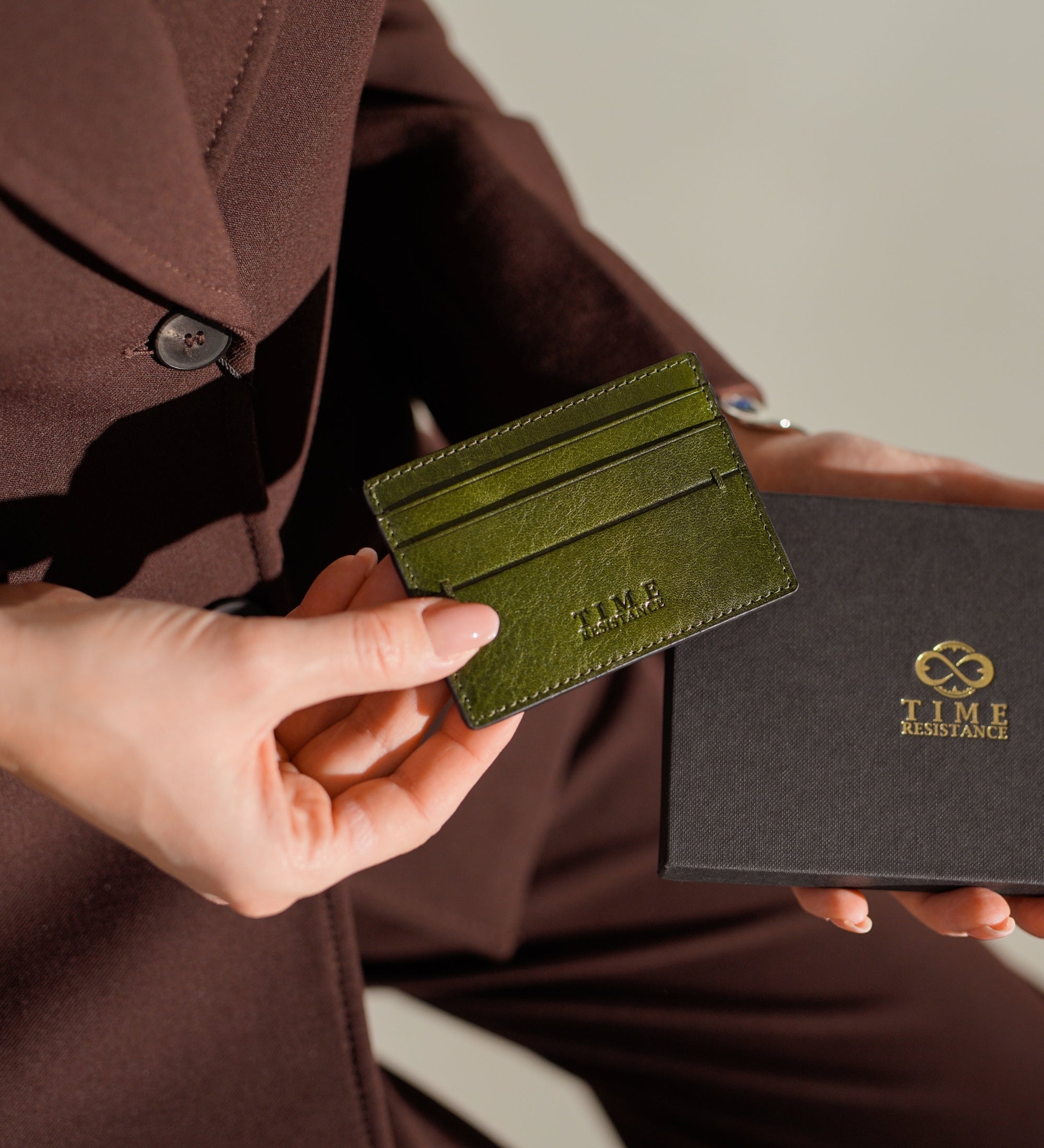 Portacarte in pelle donna - Fireflies