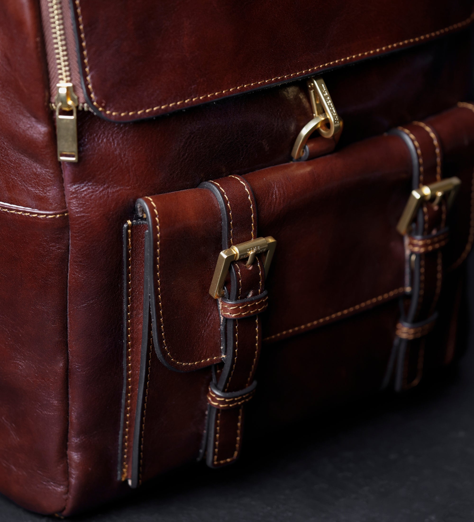 Zaino grande in pelle - The Odyssey