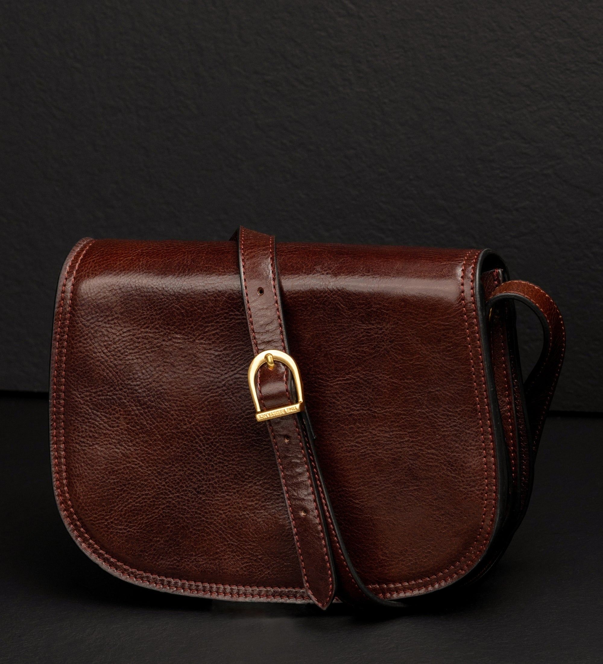 Borsa a tracolla in pelle modello saddle donna - Moonfleet
