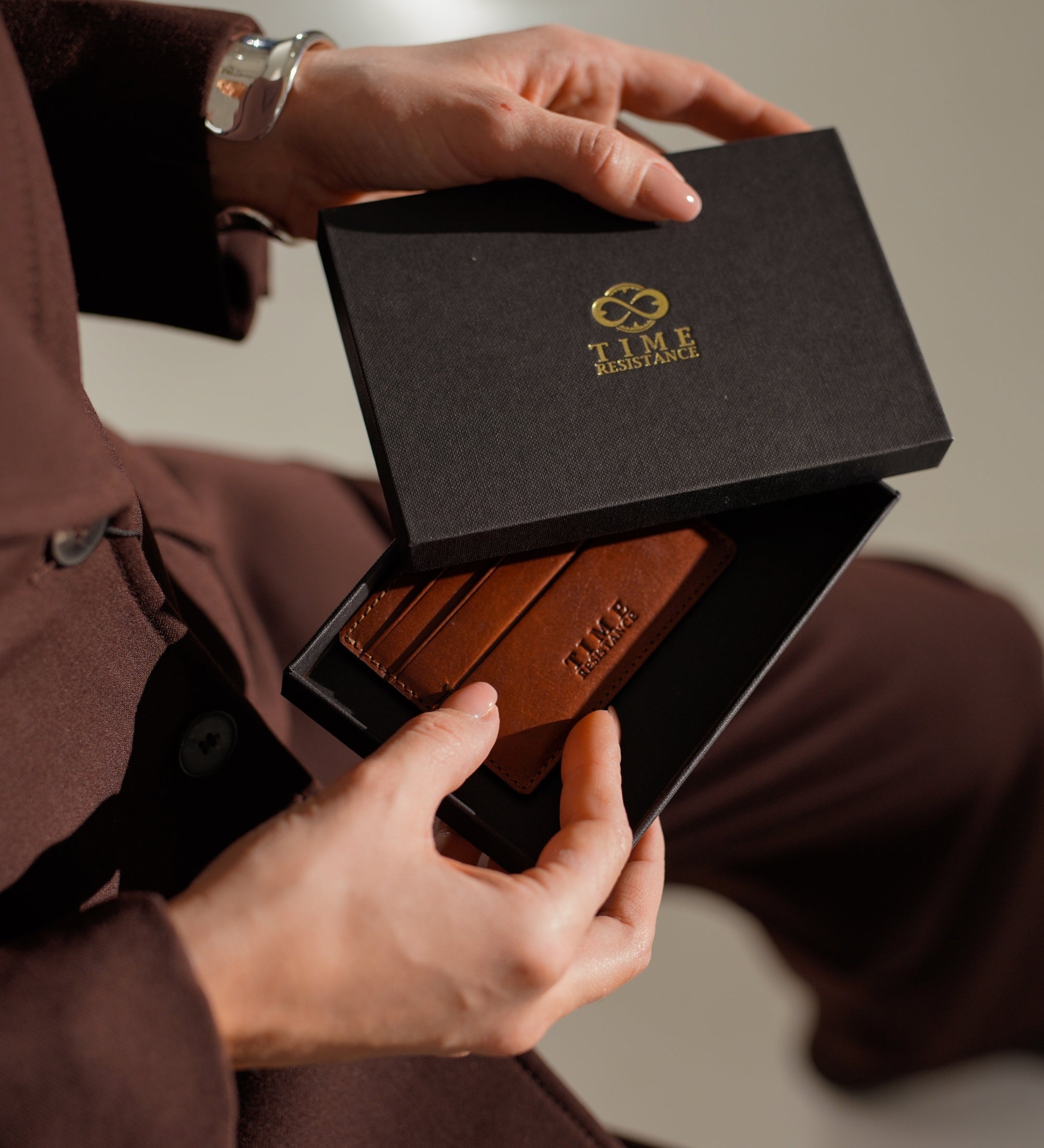 Portacarte in pelle donna - Fireflies