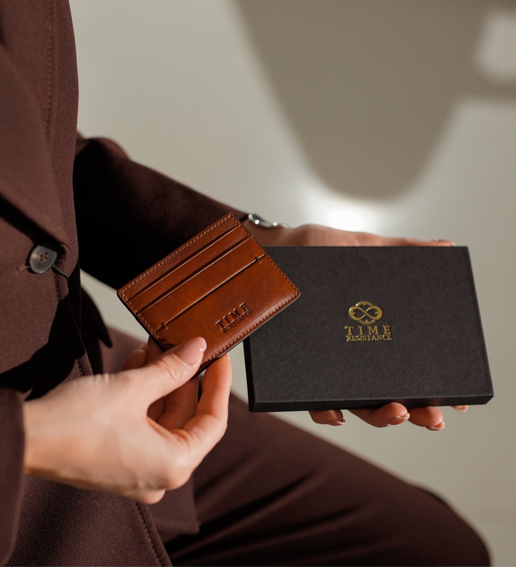 Portacarte in pelle donna - Fireflies