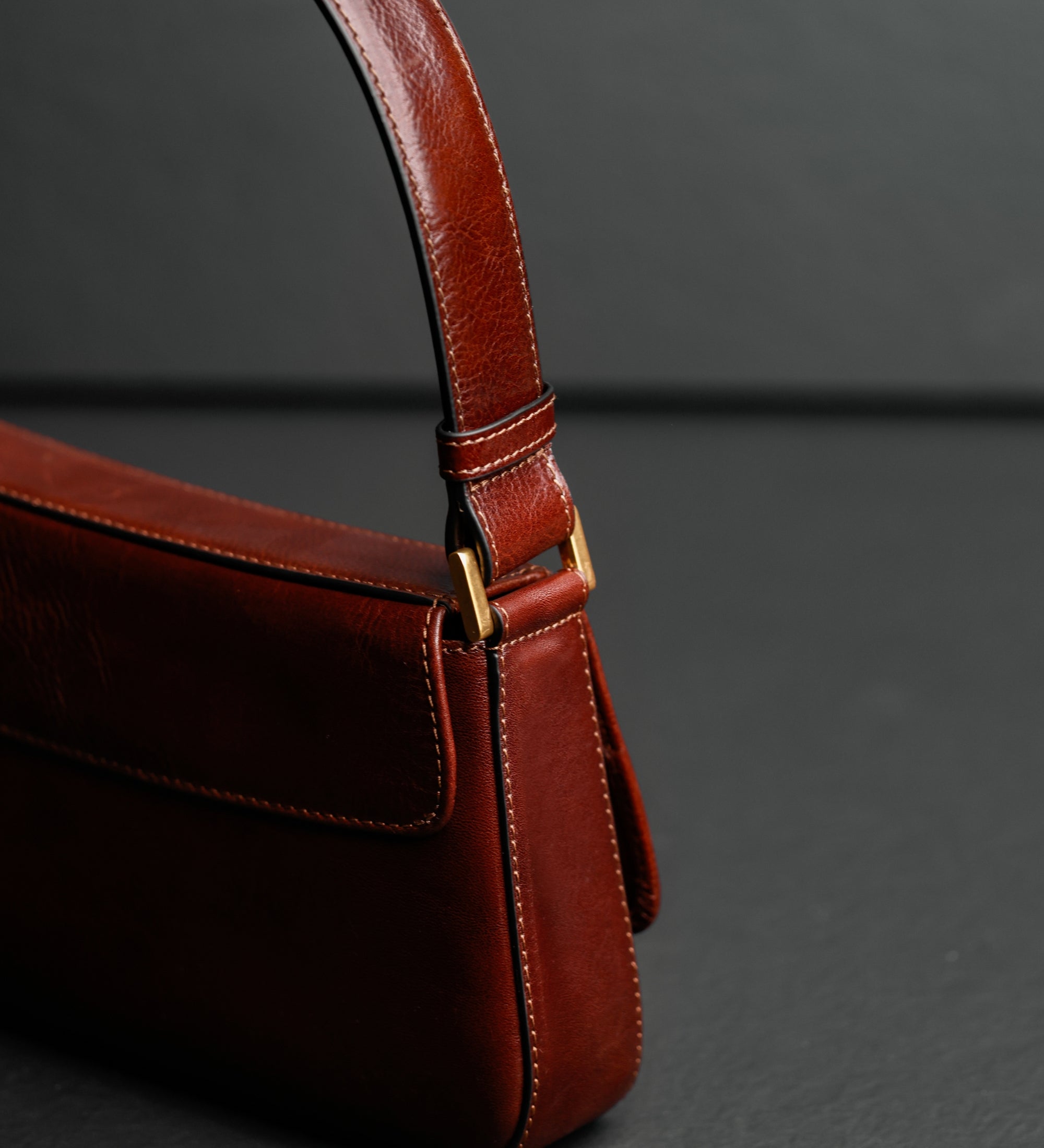 Borsa baguette in pelle donna - Bright Lights, Big City