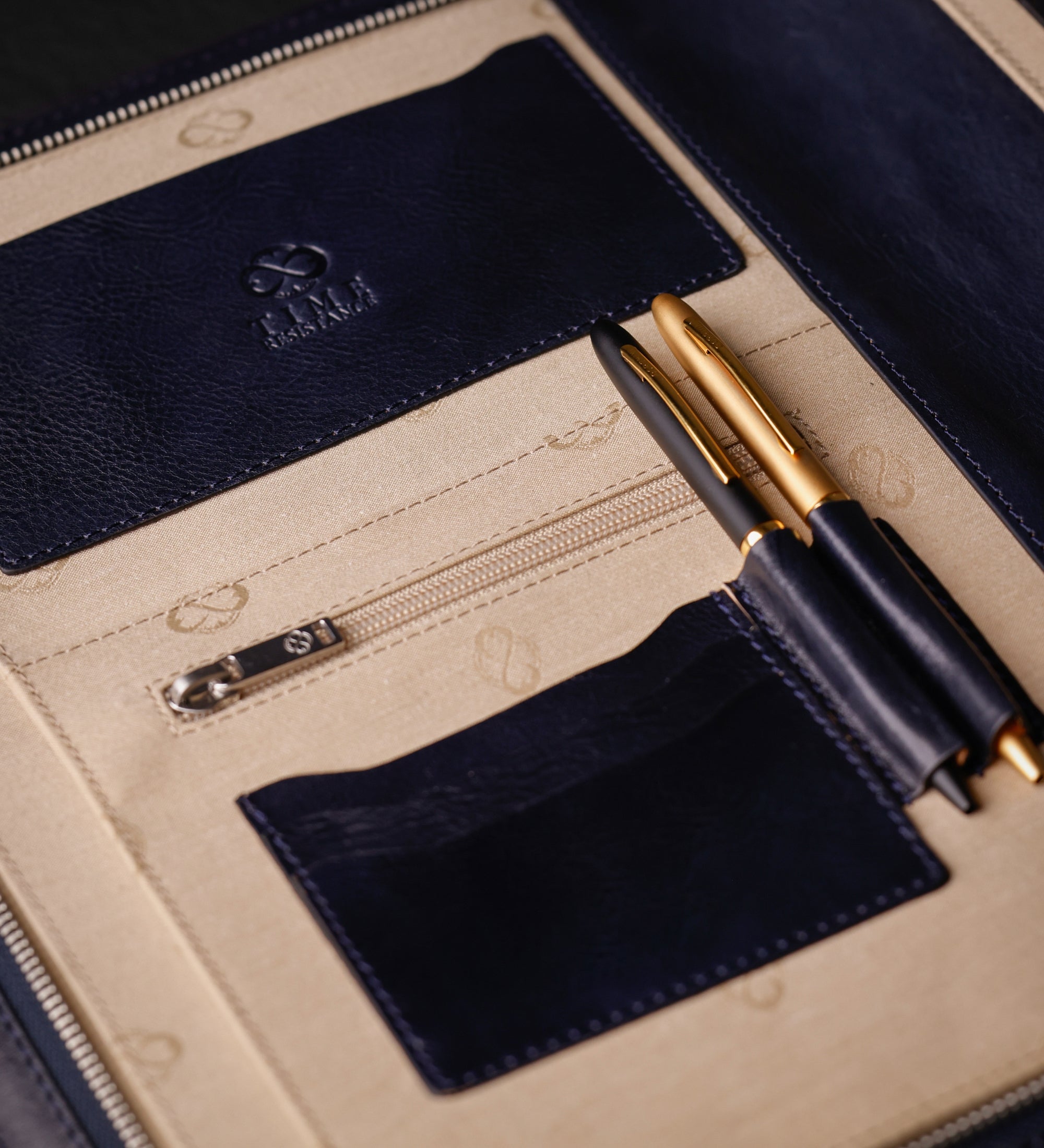 Portadocumenti organizer A4 in pelle - Candide