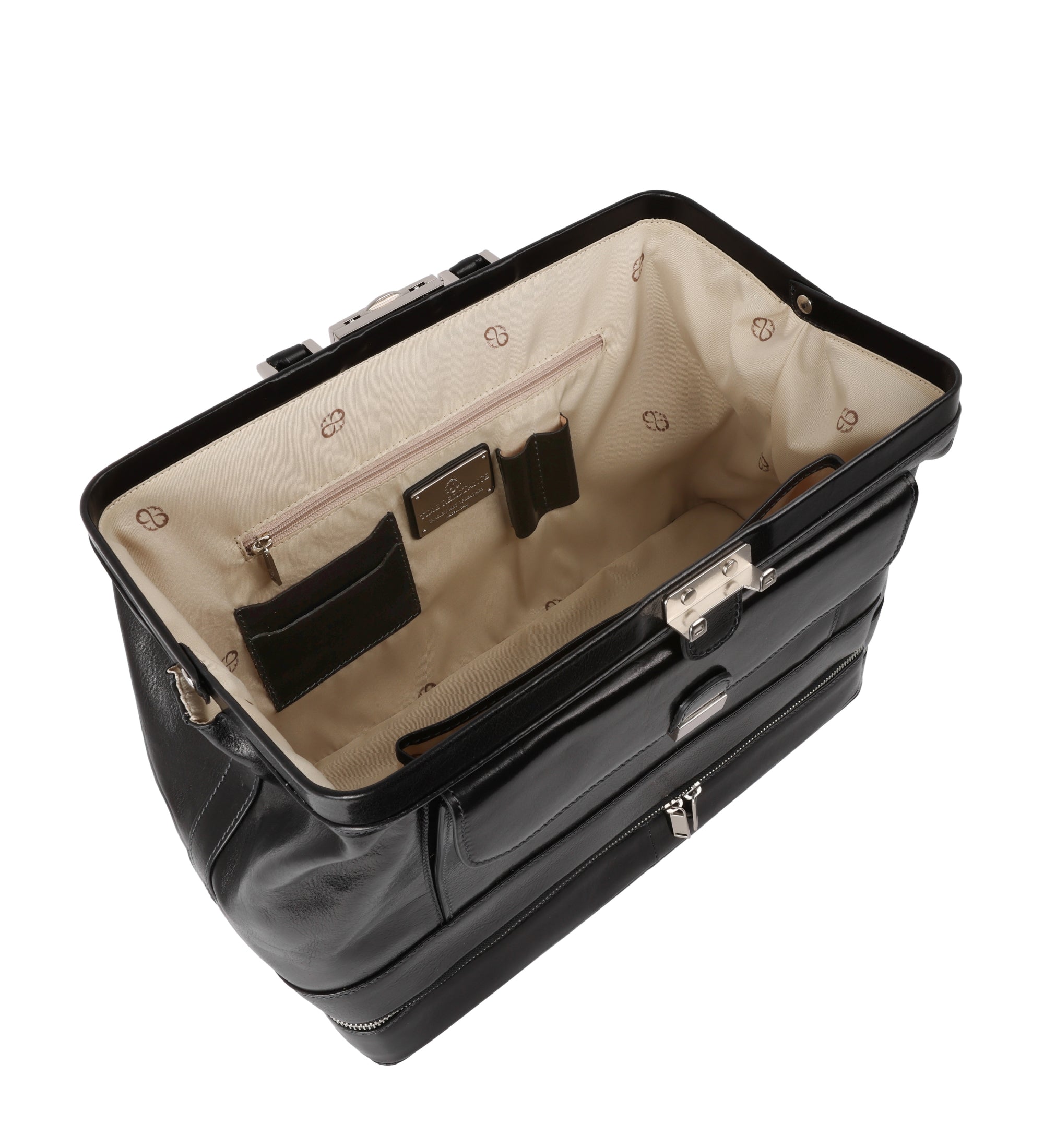 Borsa da medico grande in pelle Italiana - The Master and Margarita