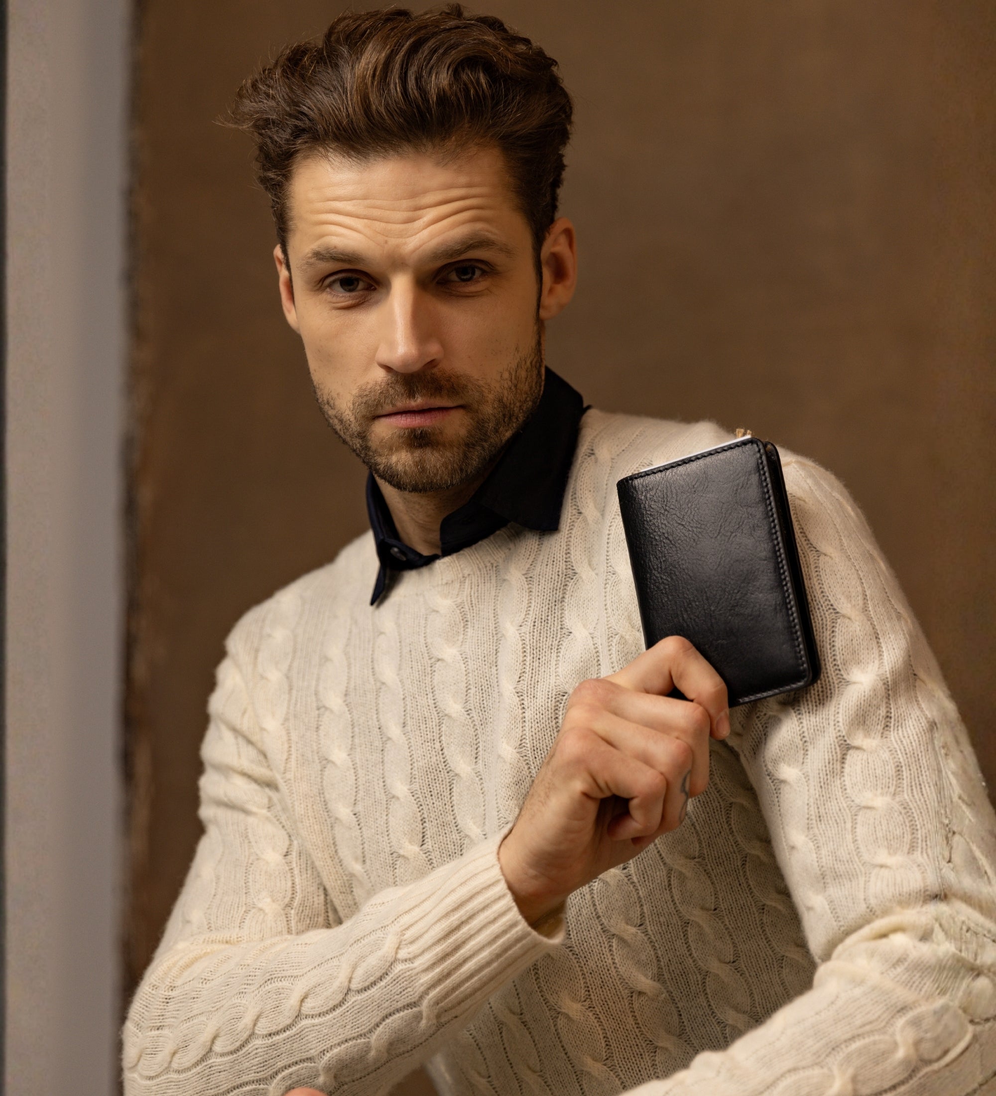 Porta passaporto piccolo in pelle - Gulliver's Travels