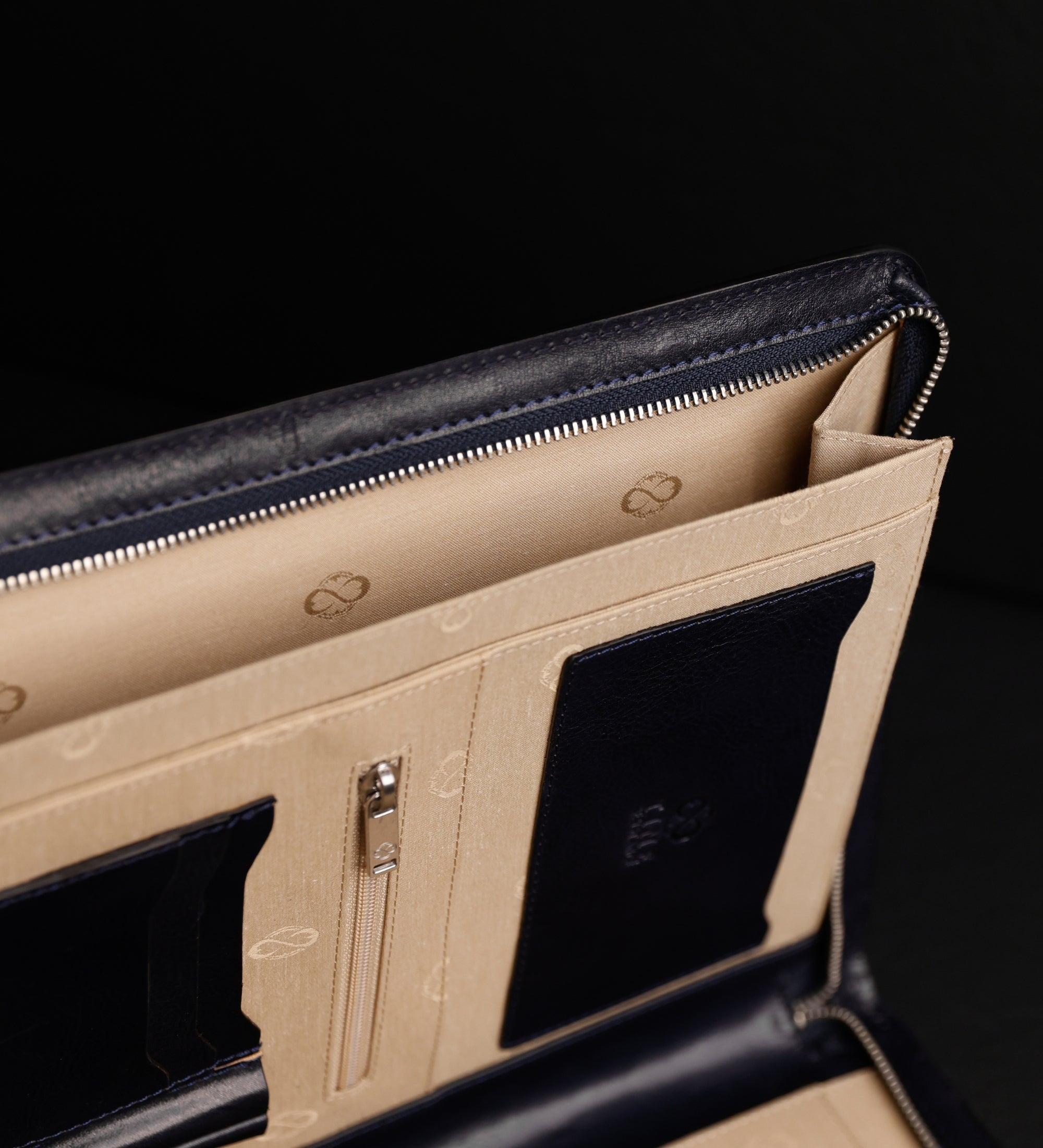 Portadocumenti organizer A4 in pelle - Candide