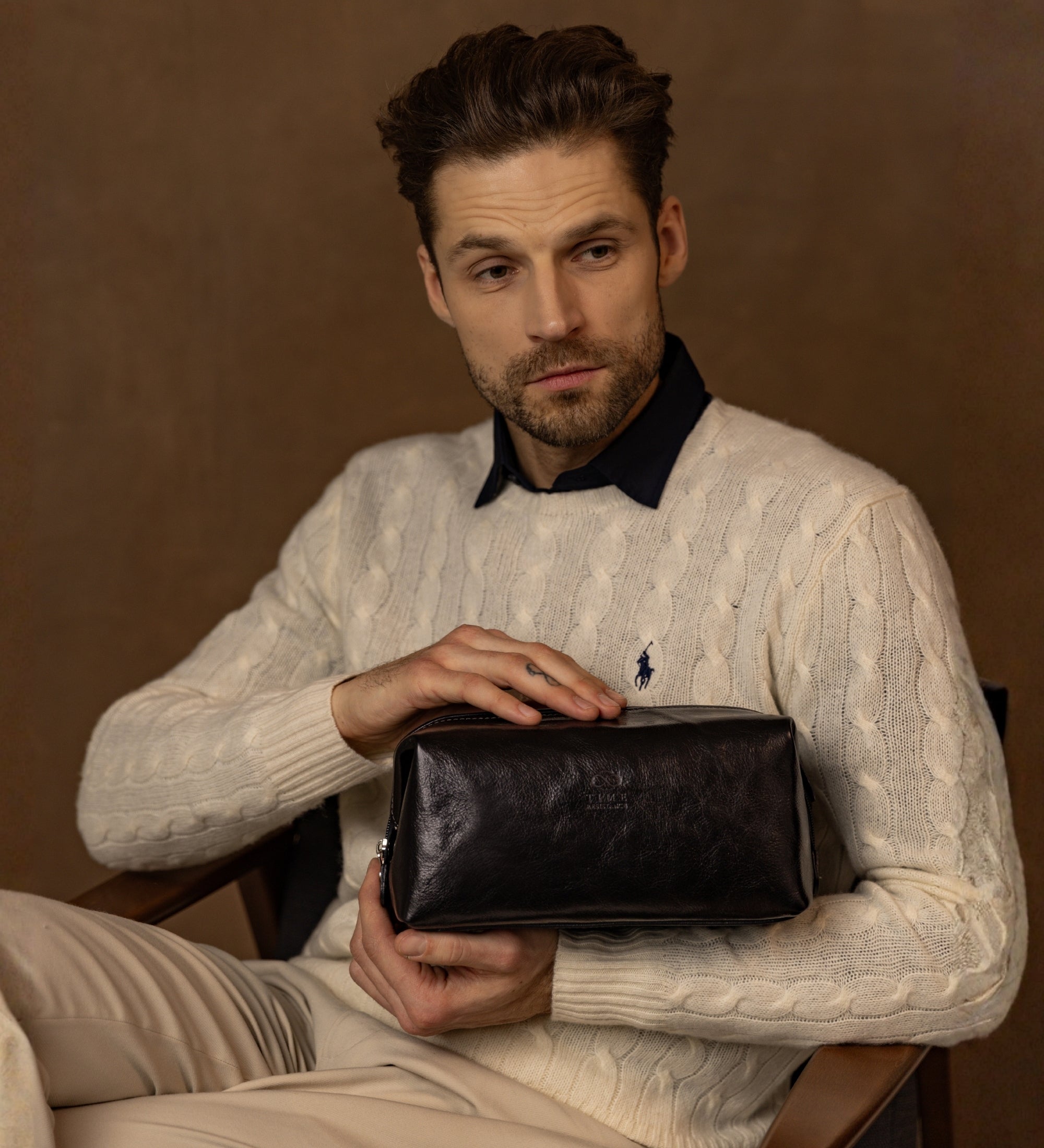 Necessaire in pelle - Four Past Midnight