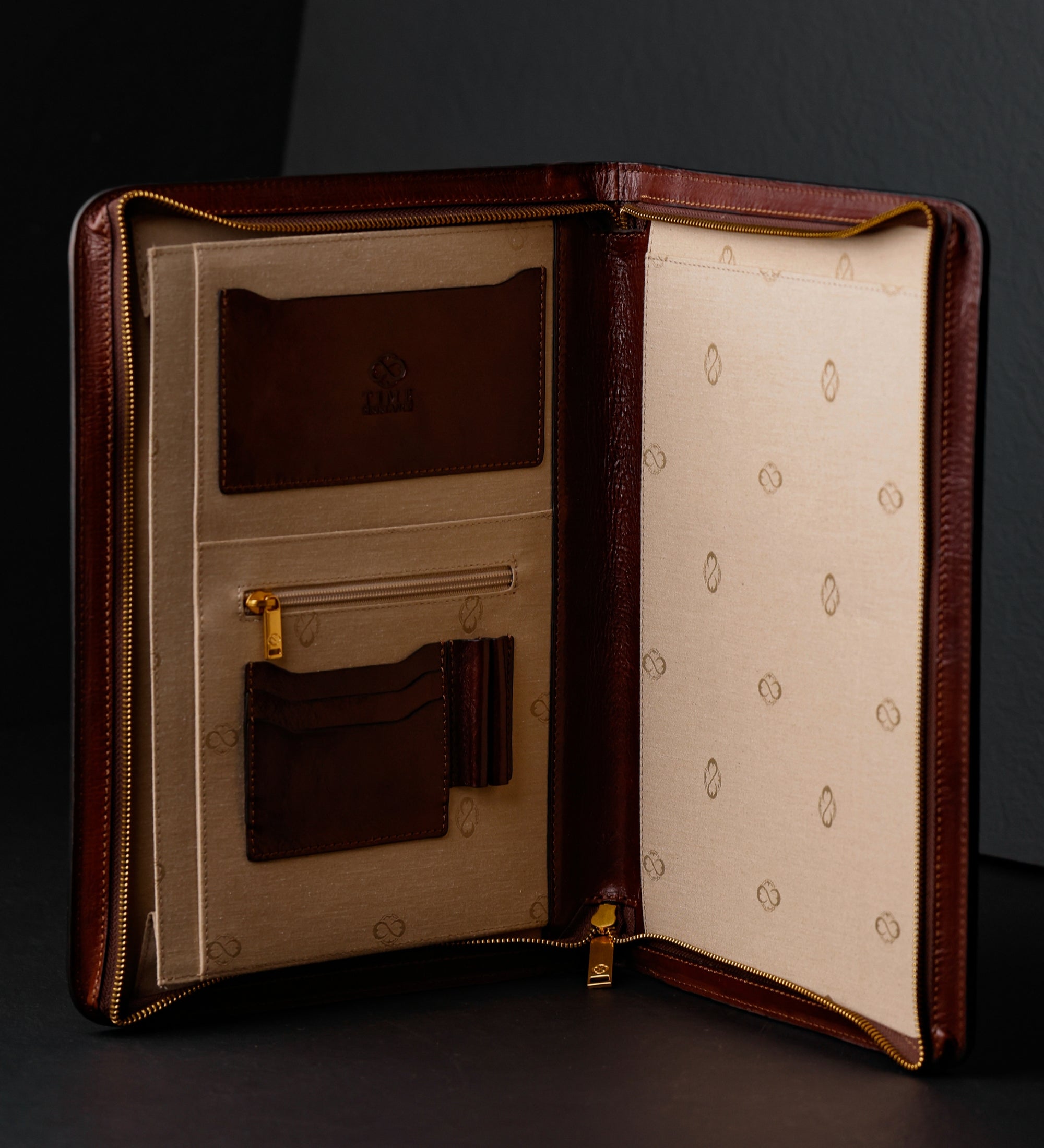 Portadocumenti organizer A4 in pelle - Candide