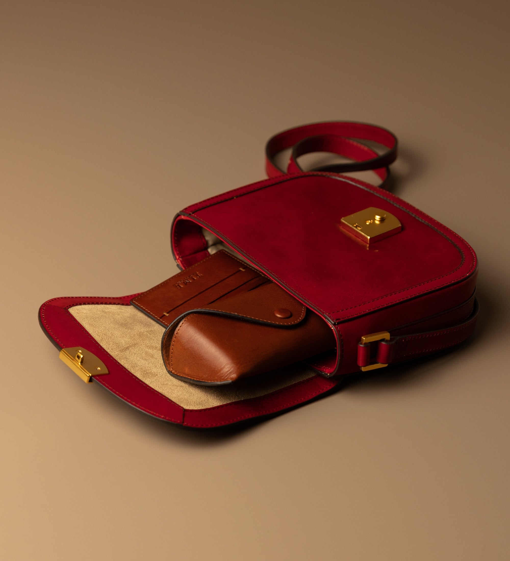 Borsa saddle in pelle donna - Secrets