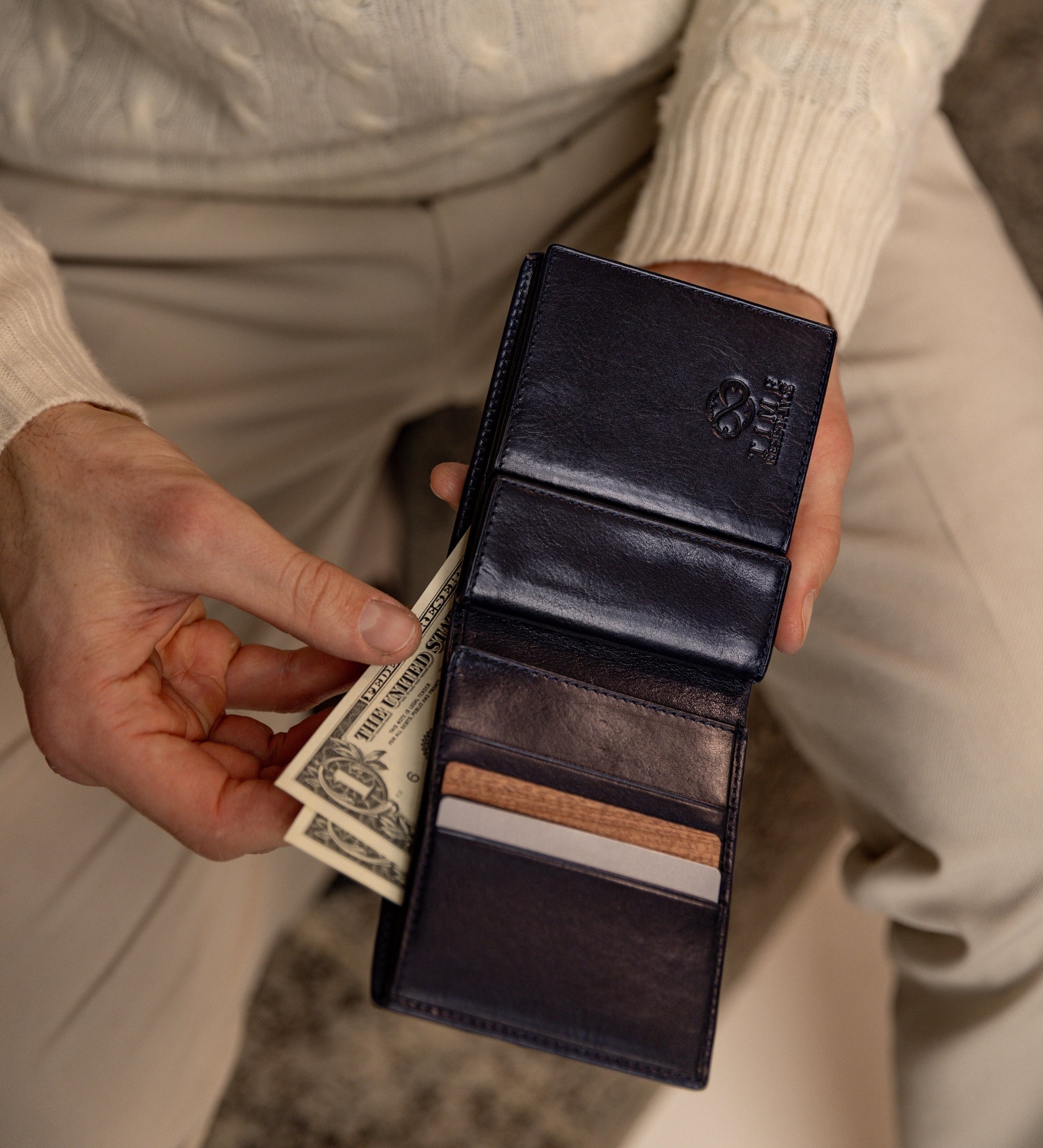 Portafoglio in pelle - Daniel