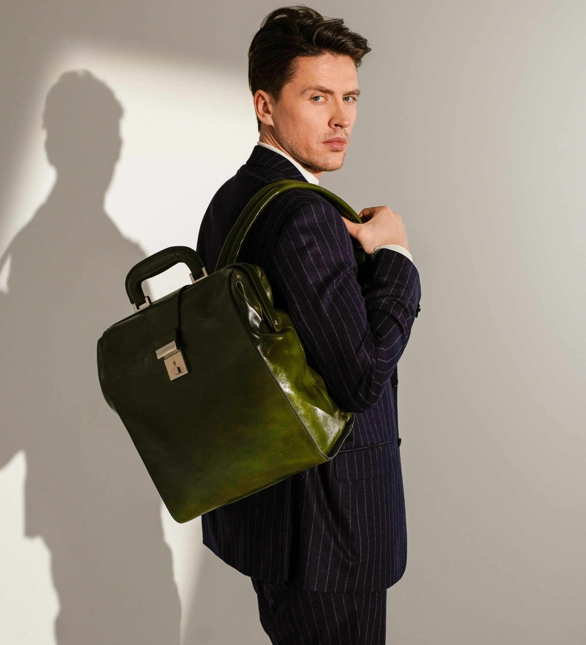 Zaino in pelle - A Brief Story of Time