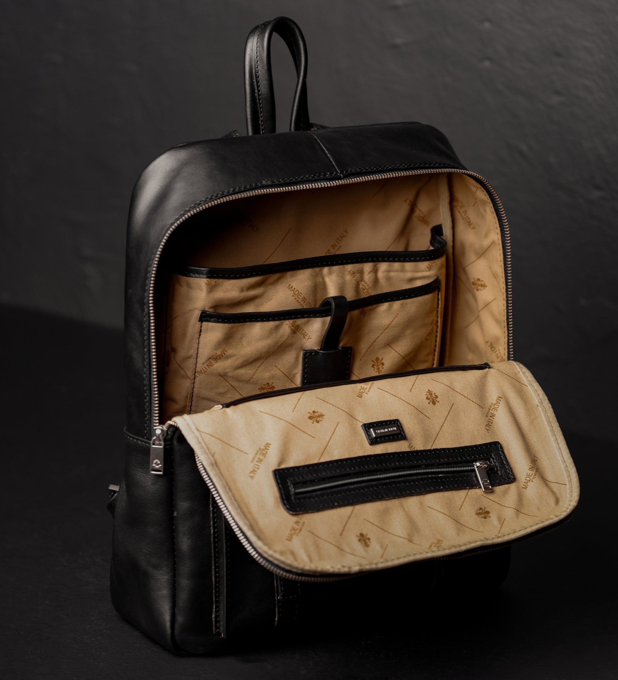 Zaino borsa da viaggio in pelle donna - The Divine Comedy