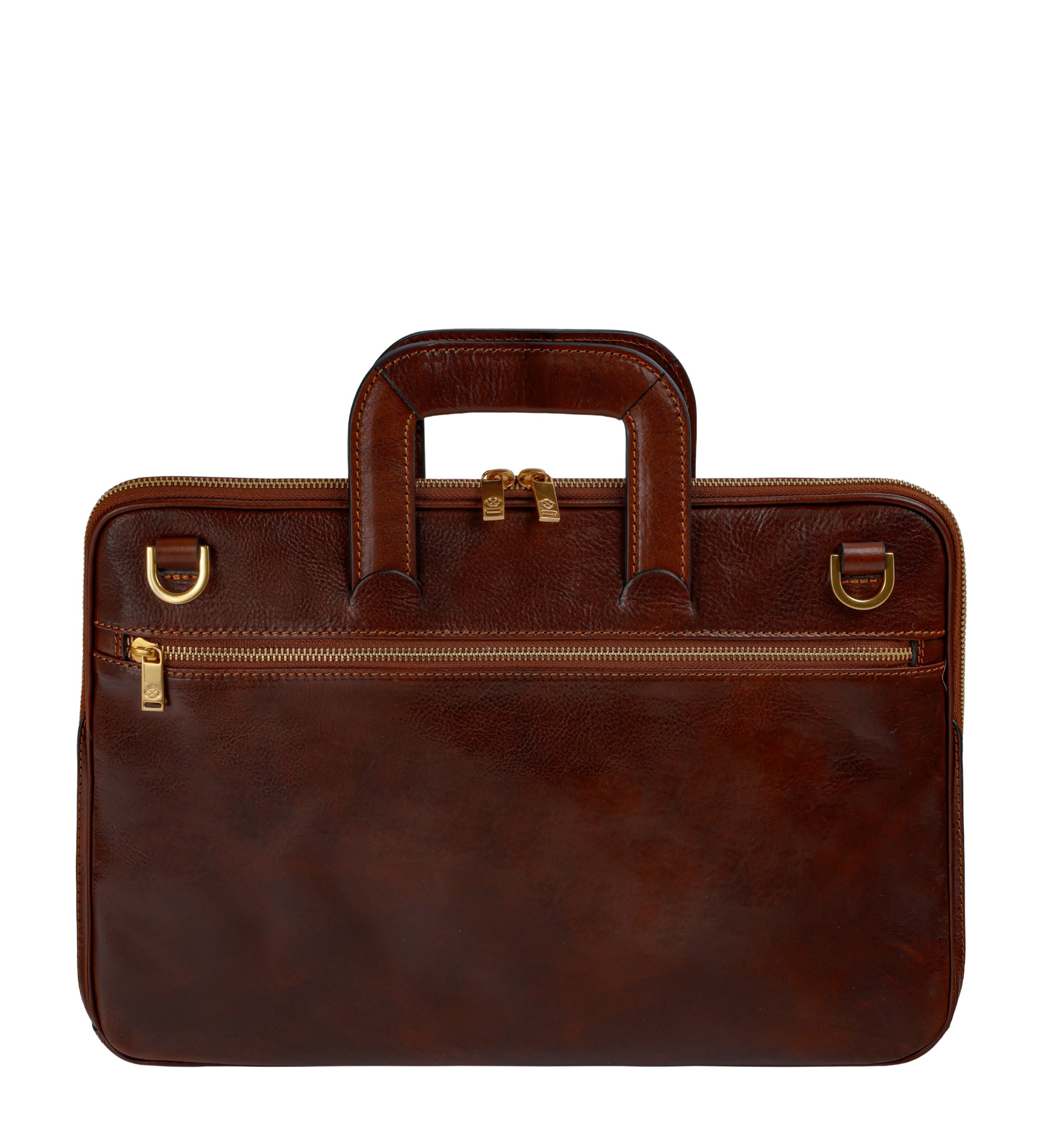 Cartella porta PC in pelle - Brave New World