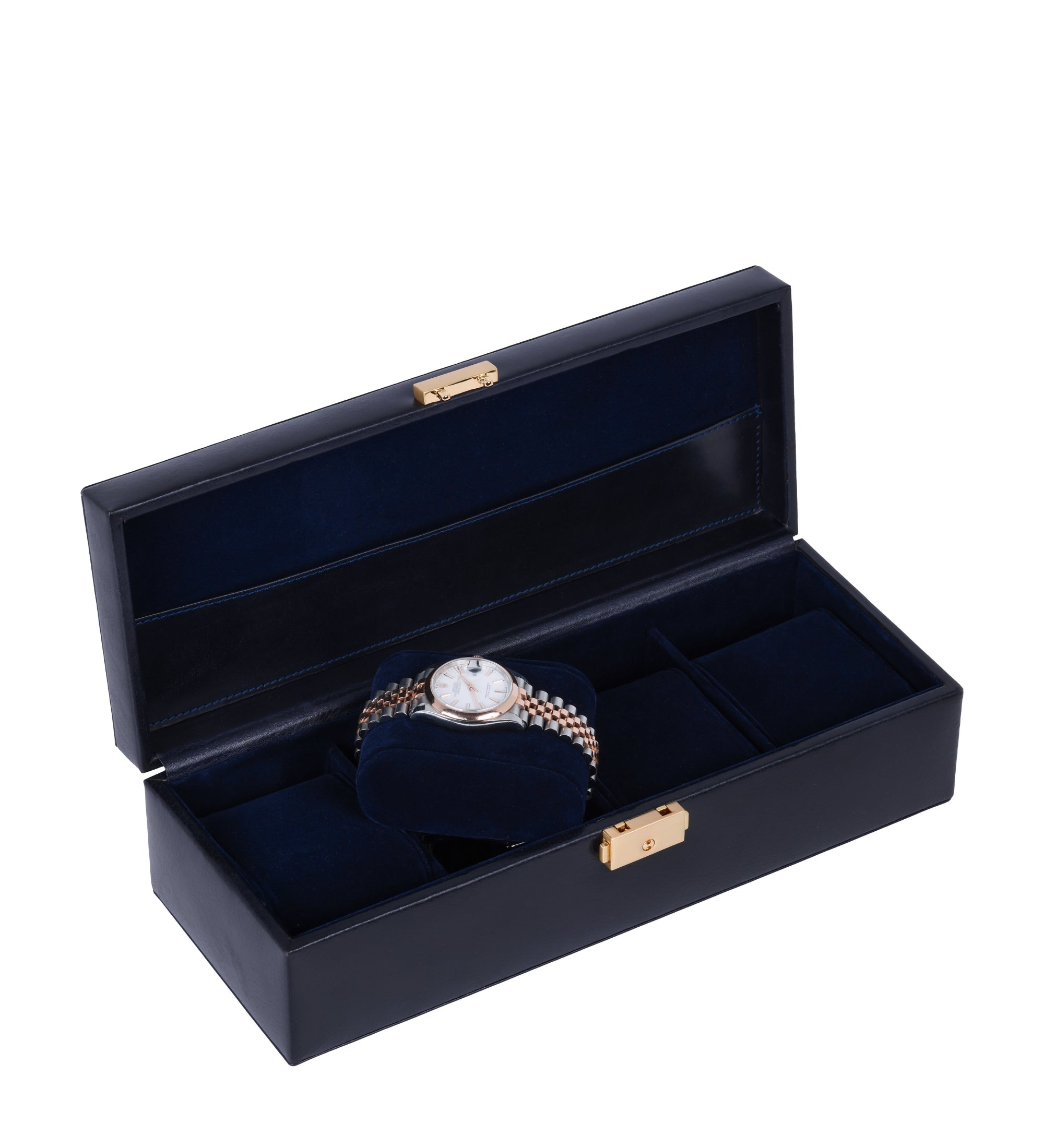 Cofanetto in pelle organizer per orologi - Herzog