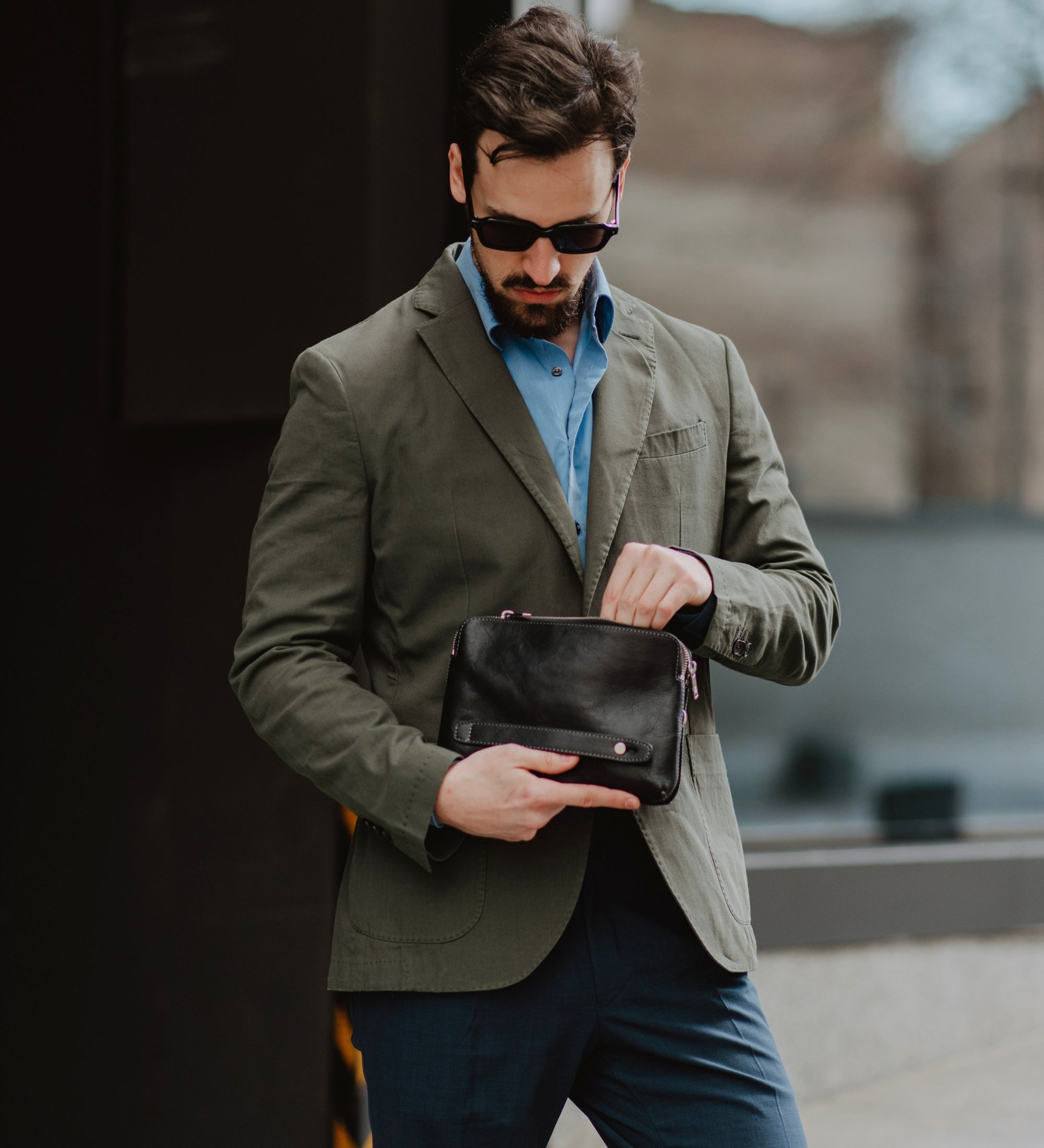 Pochette in pelle - Ulysses