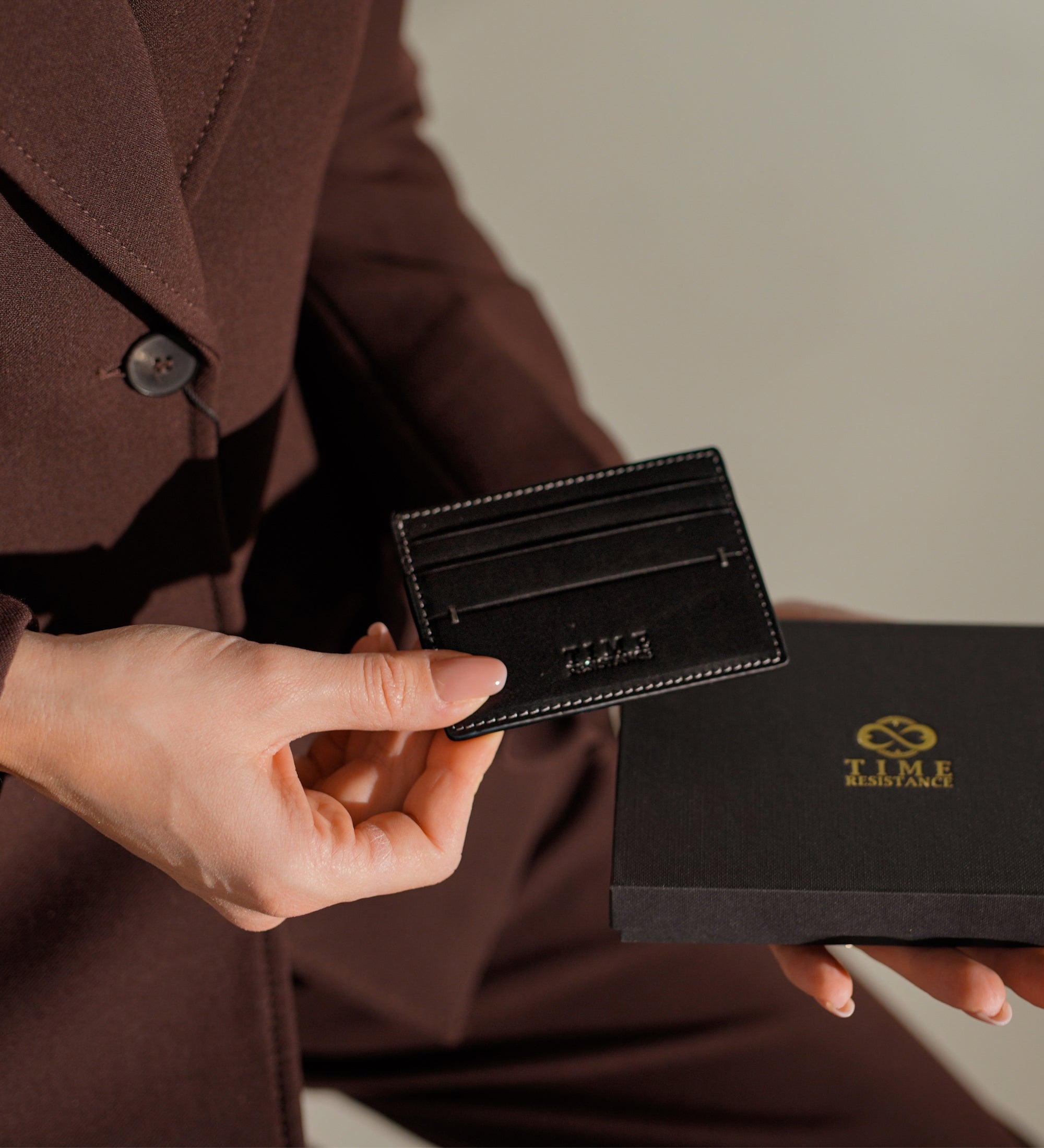 Portacarte in pelle donna - Fireflies