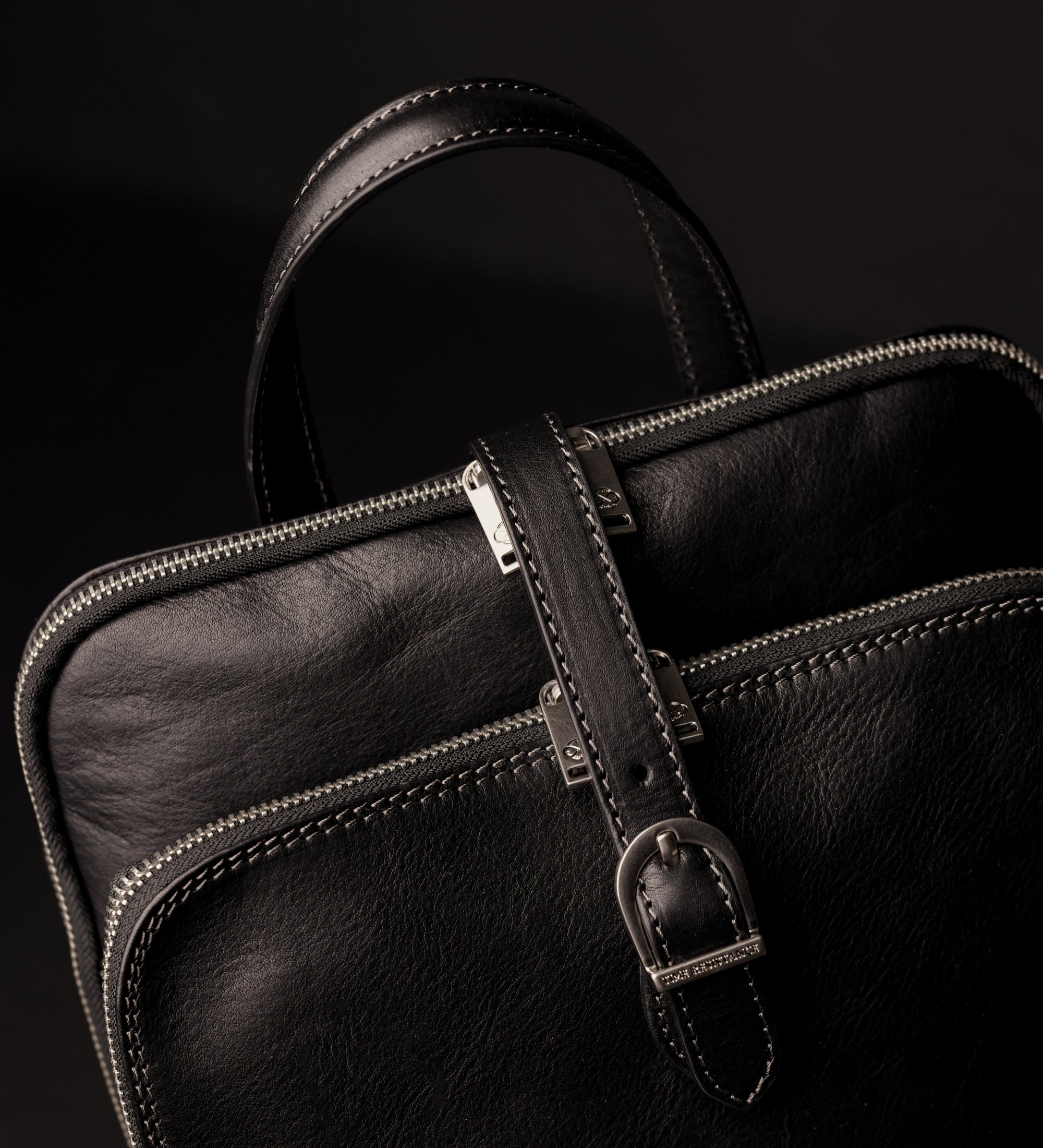 Zaino donna in pelle convertibile in borsa a spalla - Clarissa
