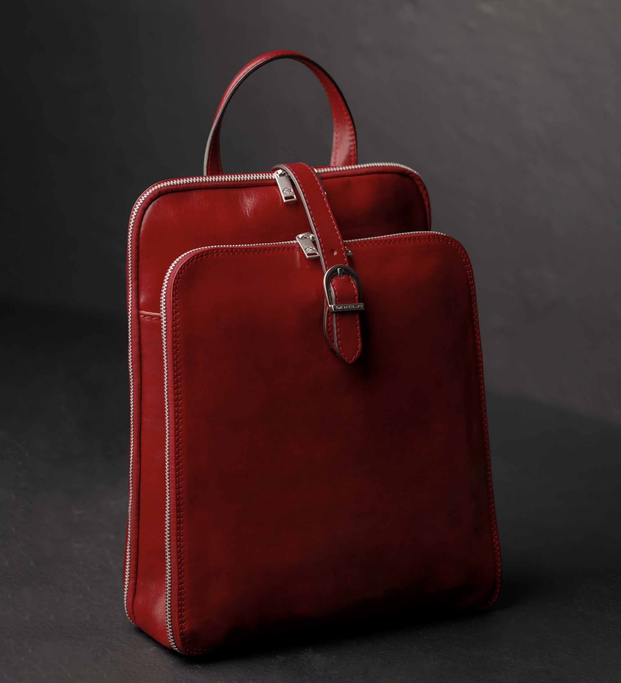 Zaino donna in pelle convertibile in borsa a spalla - Clarissa