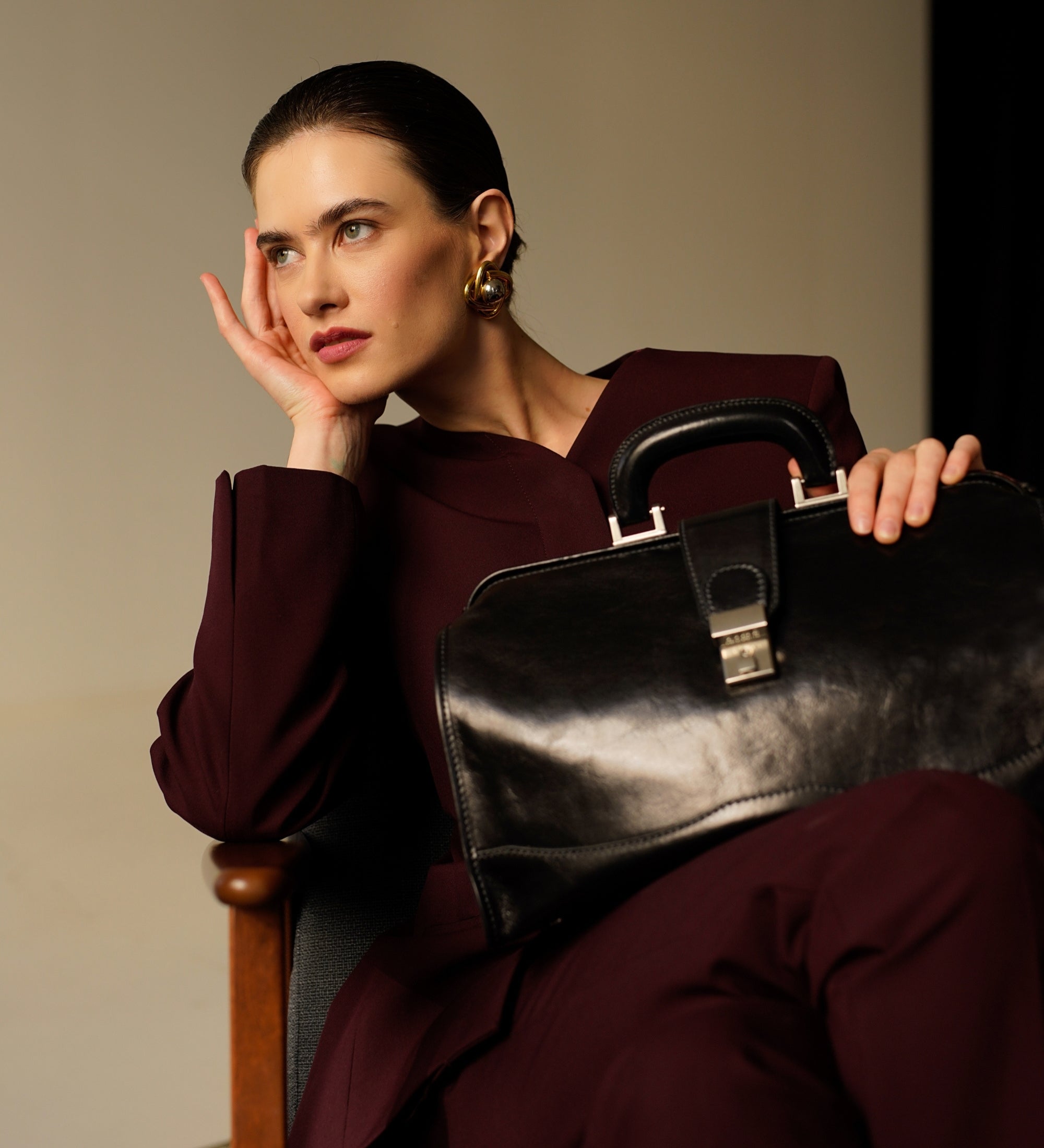 Borsa da medico piccola in pelle donna - David Copperfield