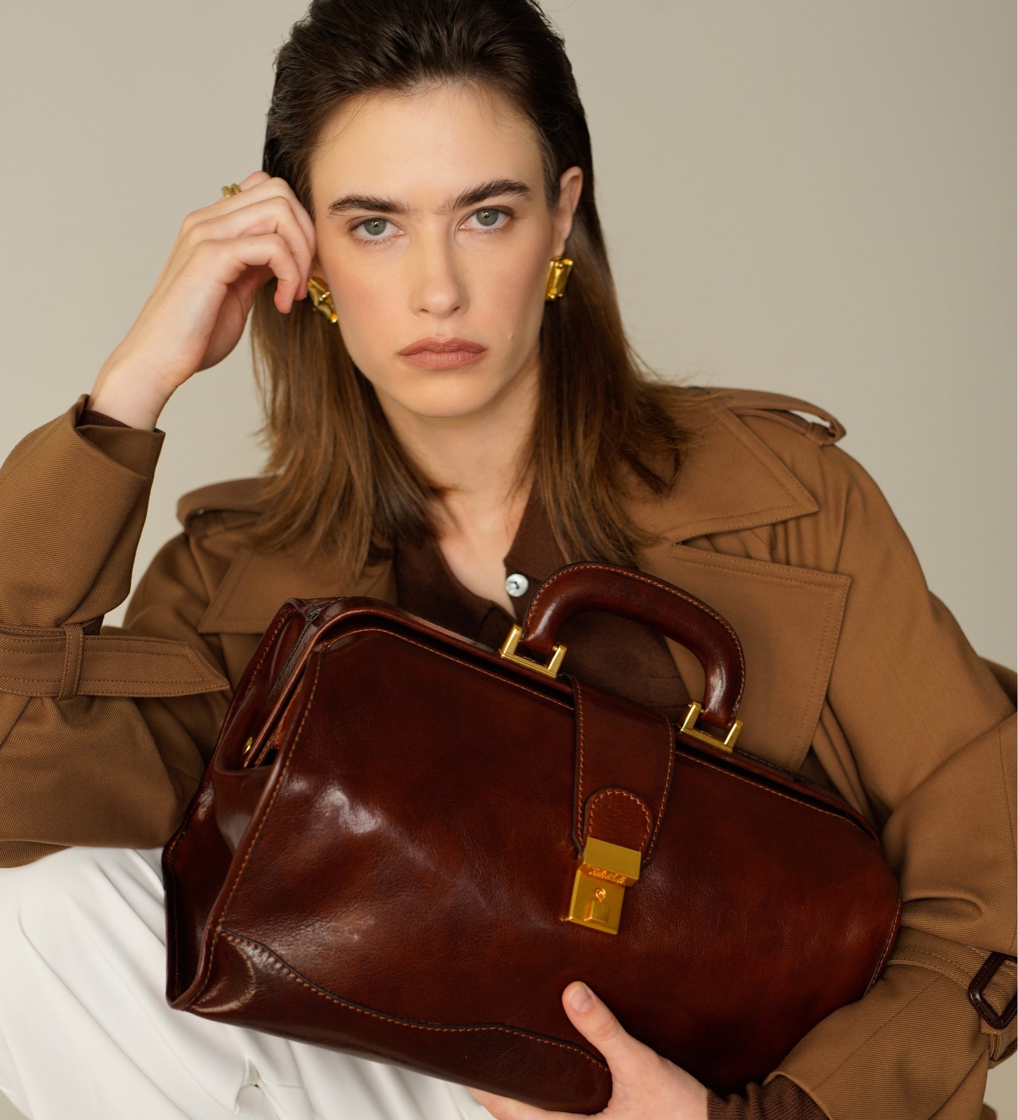 Borsa da medico piccola in pelle donna - David Copperfield