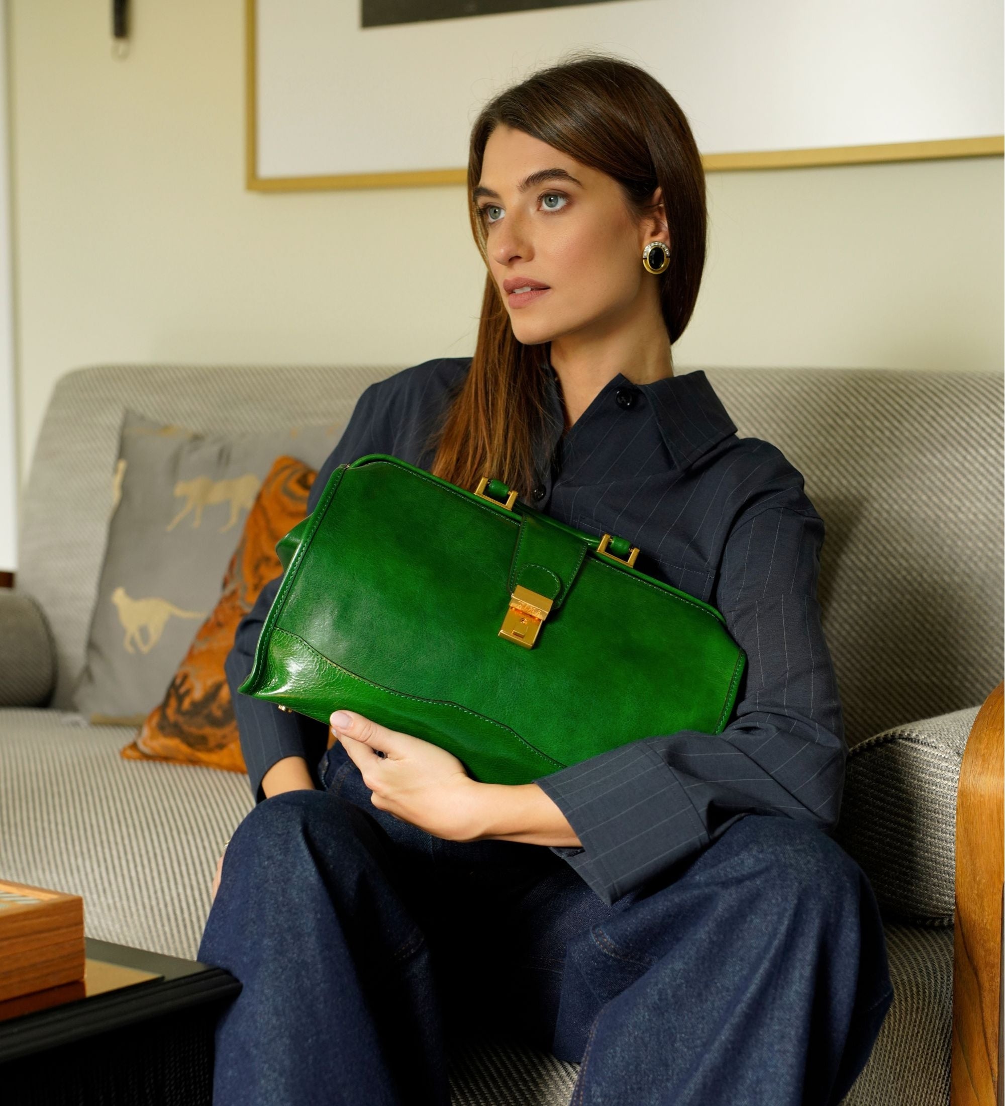 Borsa da medico piccola in pelle donna - David Copperfield