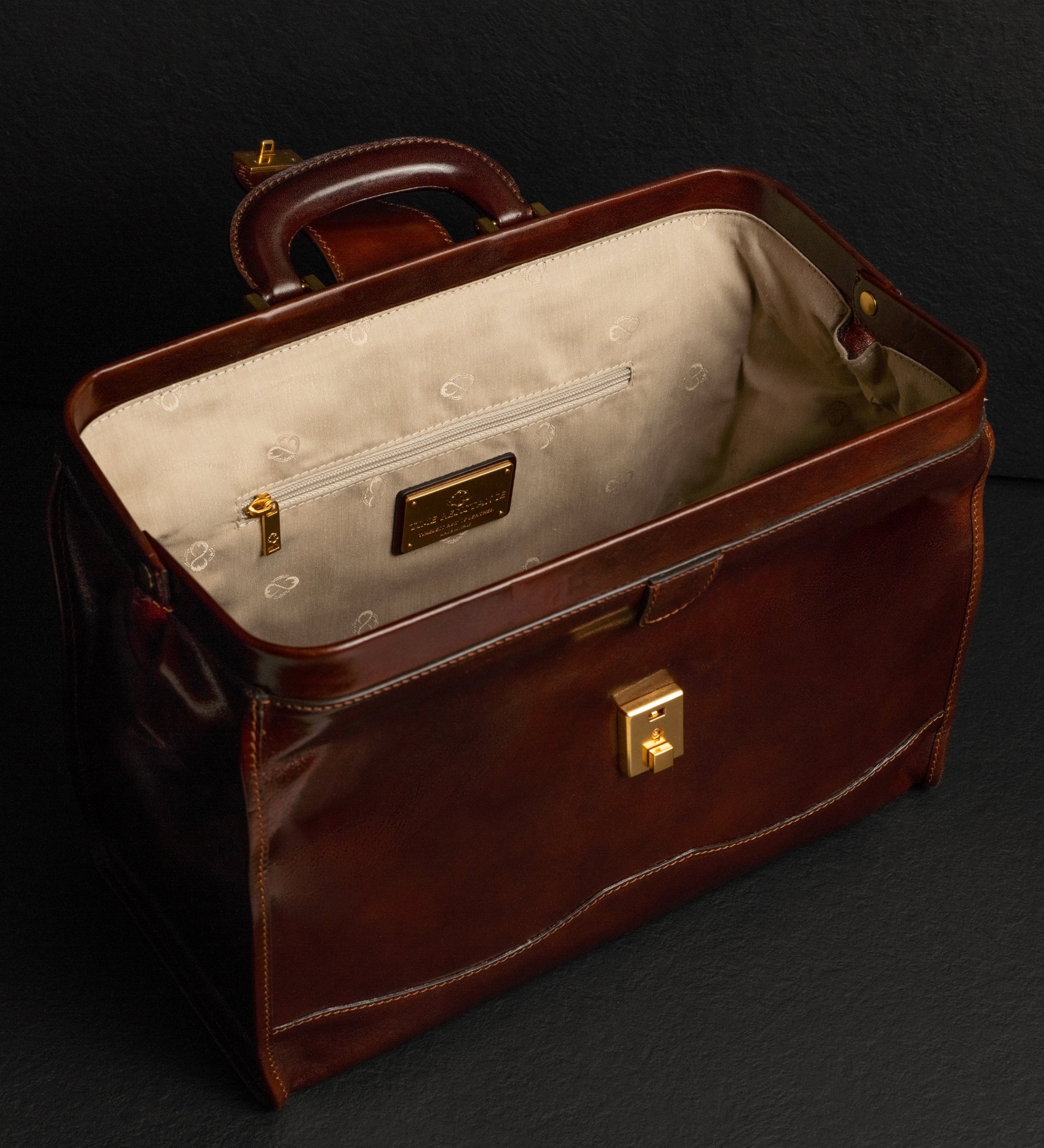Borsa da medico piccola in pelle - David Copperfield