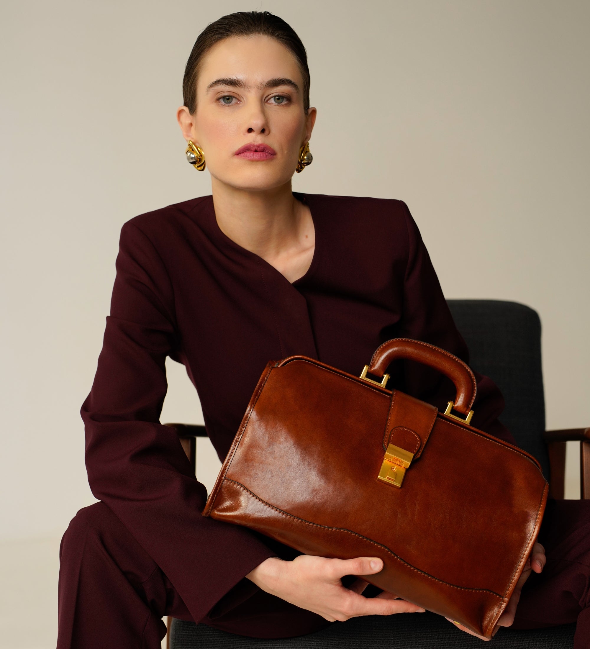 Borsa da medico piccola in pelle donna - David Copperfield